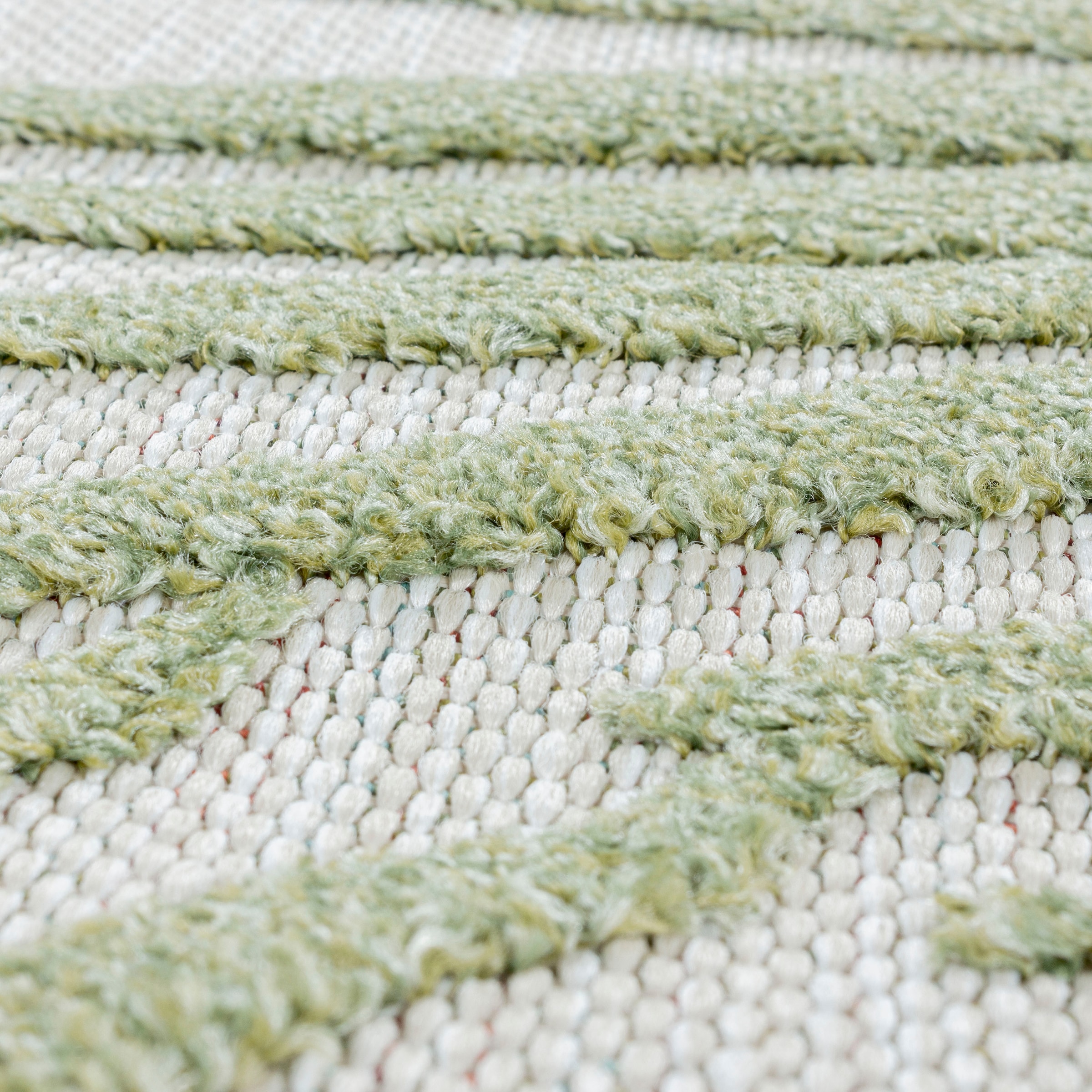 Ayyildiz Teppiche Teppich »BAHAMA 5155«, rechteckig, 8 mm Höhe, Läufer, Flachflor mit Hoch-Tief-Struktur, In-und Outdoor geeignet