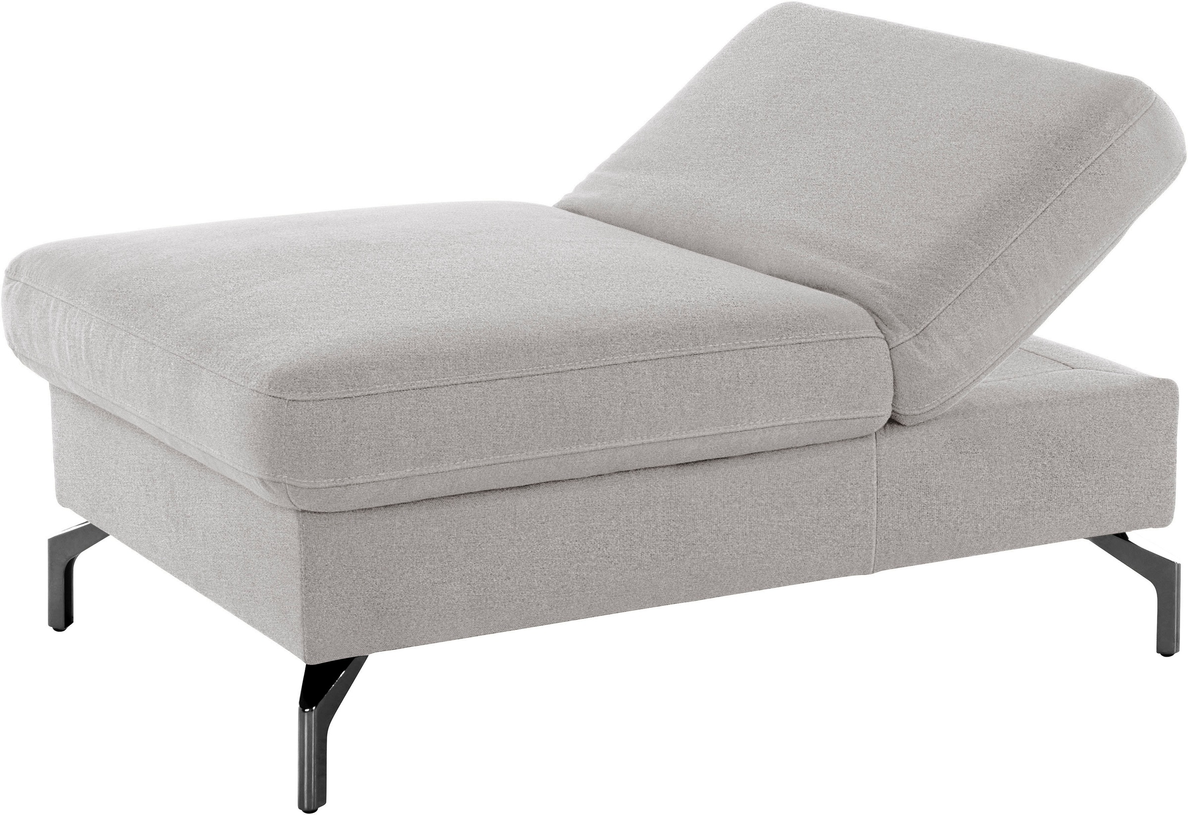 sit&more Hocker »Brisbane« Fußhöhe 12 cm, mit Federkern und Klappfunktion