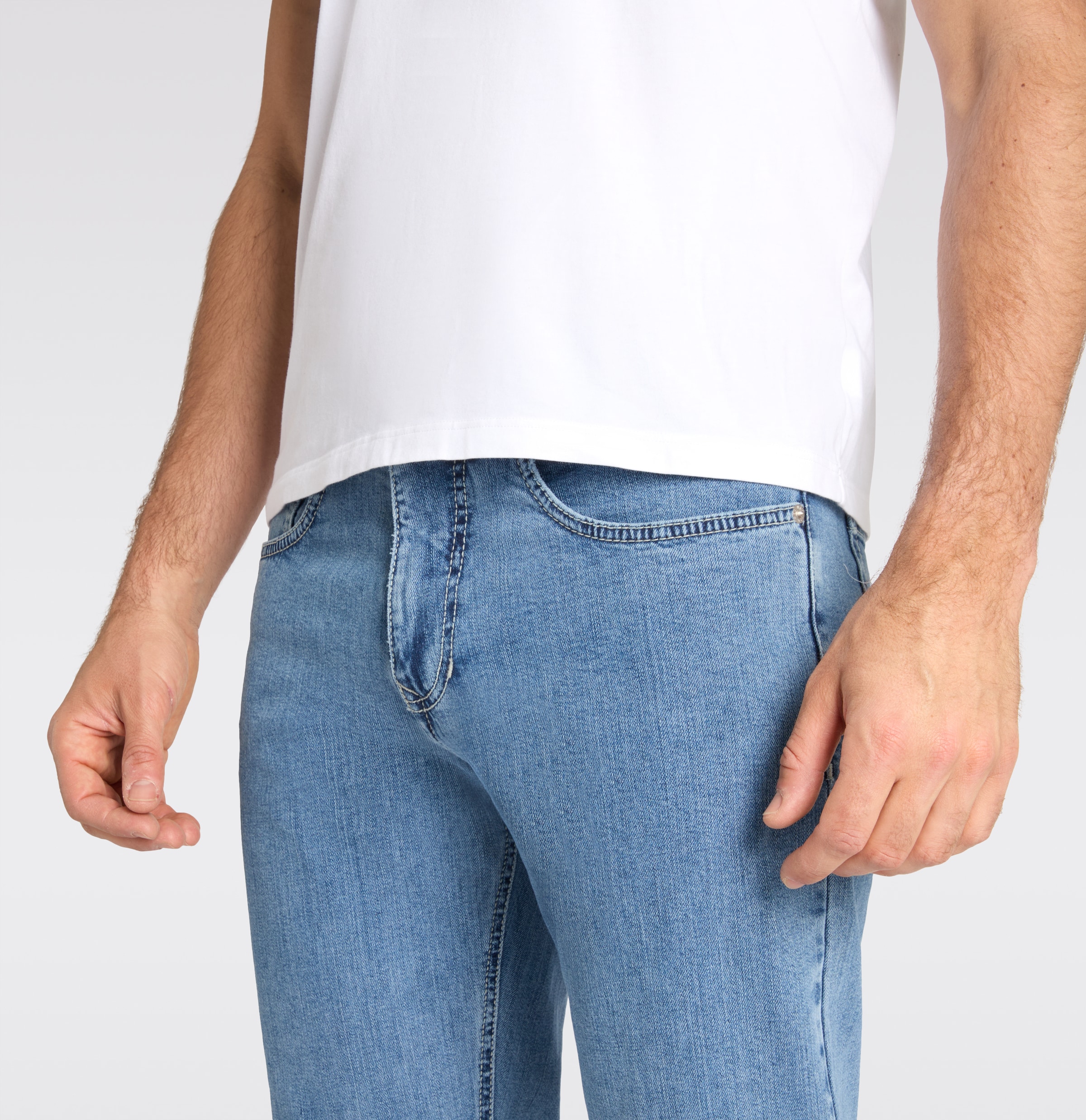 MAC Straight-Jeans »Arne« in gepflegter Optik, mit Stretch