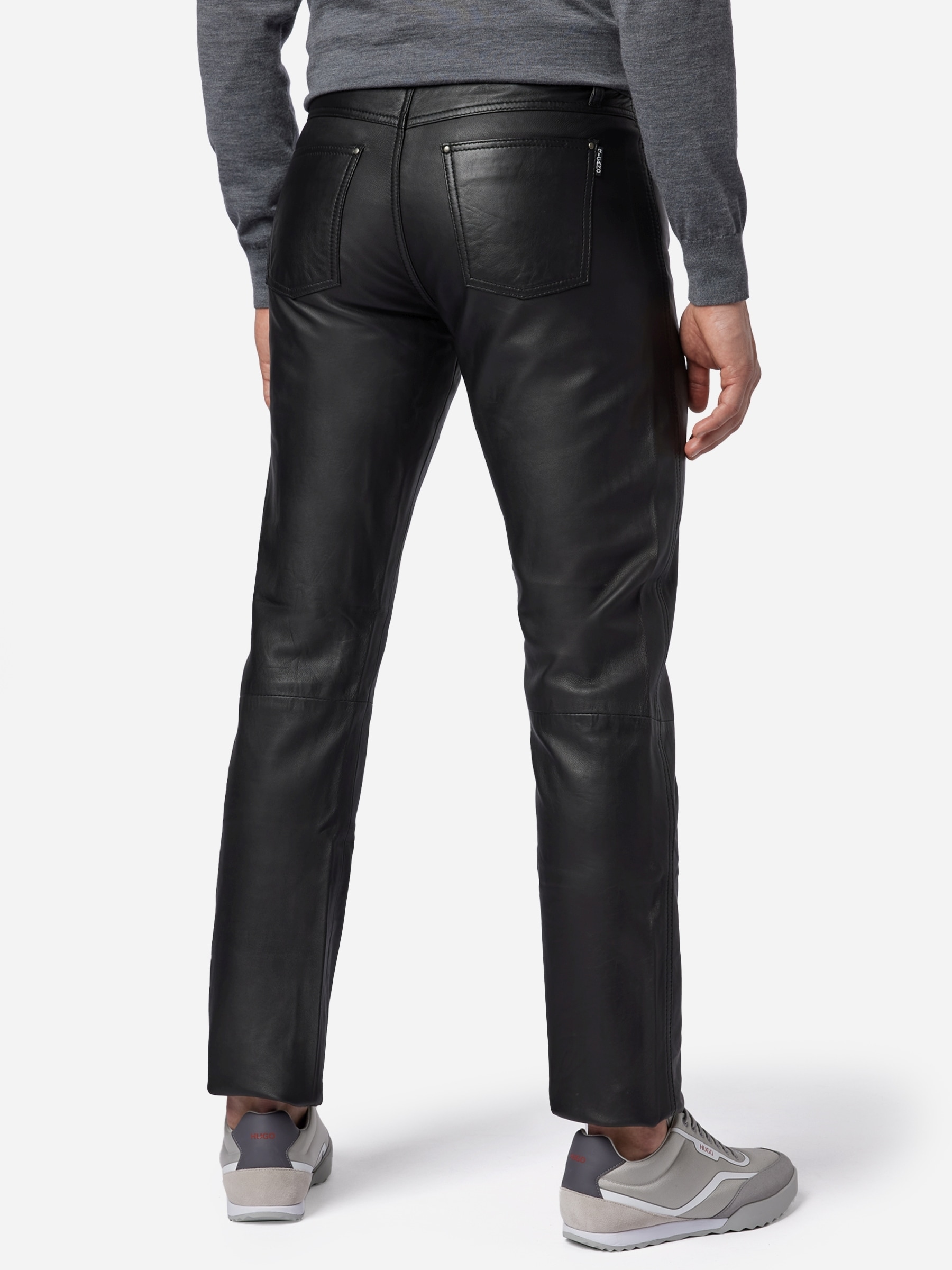 RICANO 5-Pocket-Hose »Lederhose No. 3 TR Jeans«  Handgefertigt aus echtem Leder