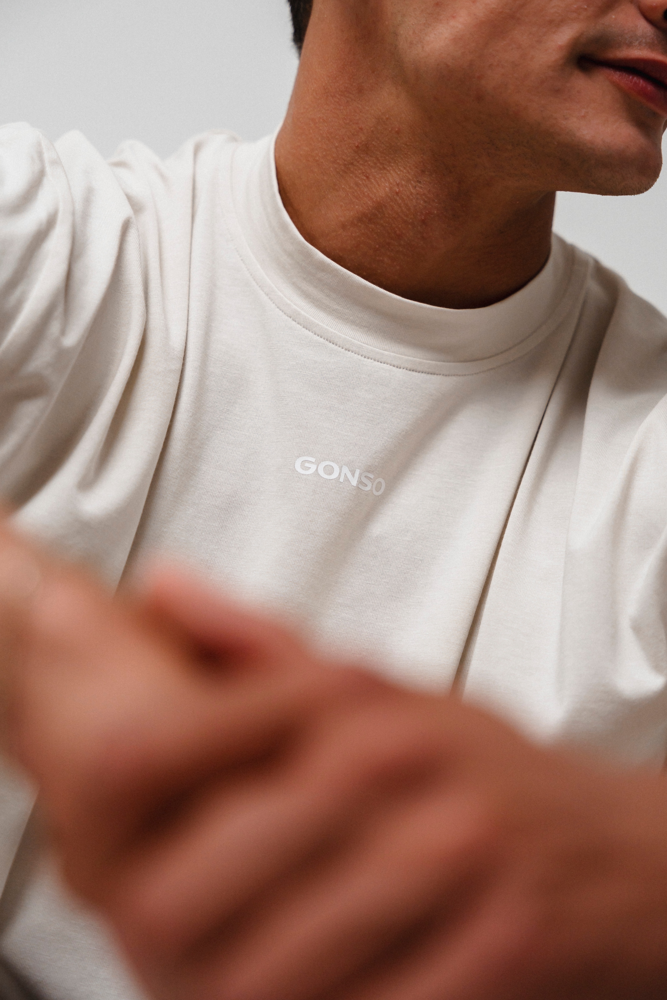 Gonso Rundhalsshirt »OffBike T-Shirt Oversized« Unisex T-Shirt mit Logo, Off-Bike Shirt, Oversize-Fit