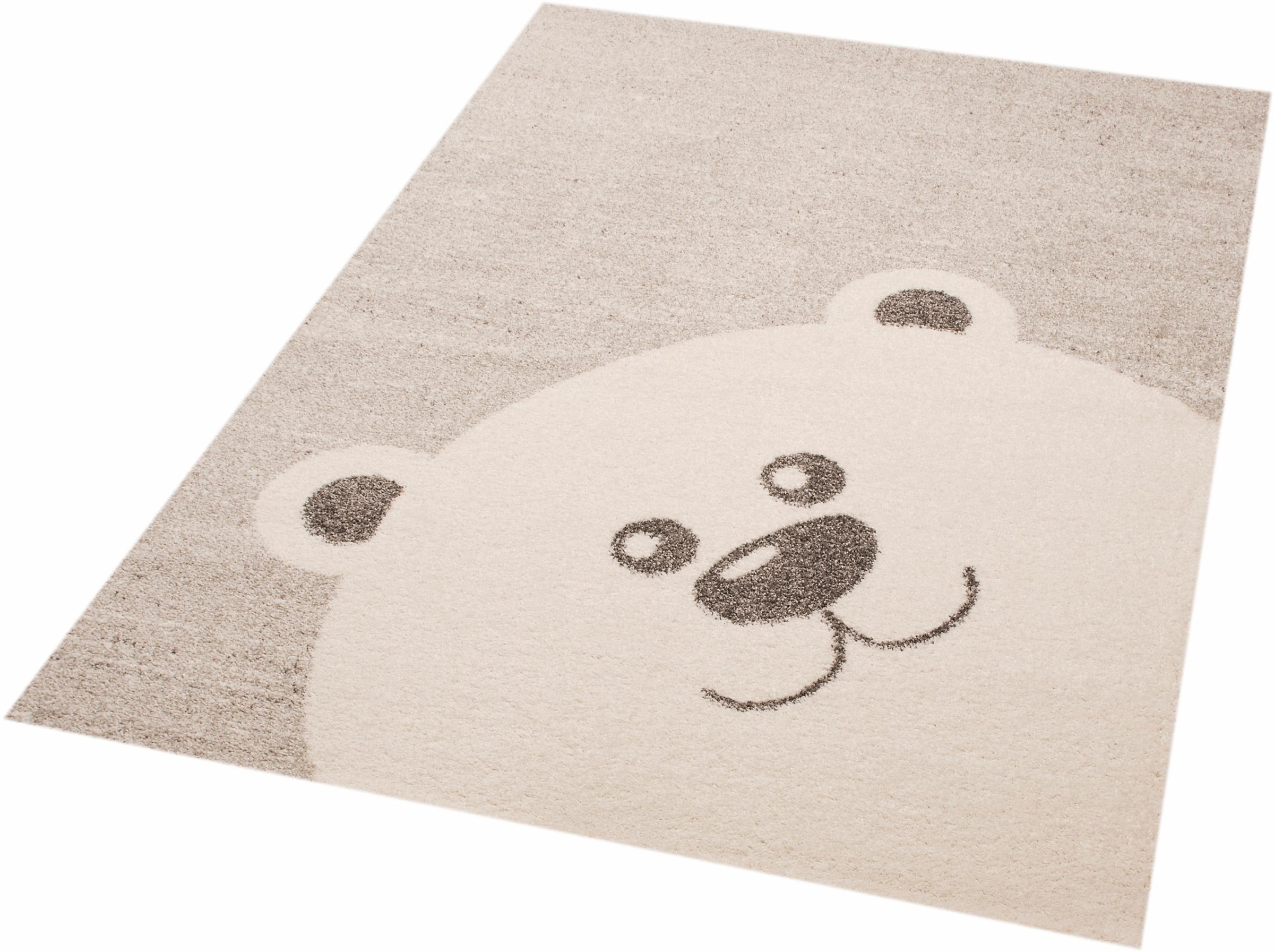 Zala Living Kinderteppich »Teddy Bear Toby«, rechteckig, 17 mm Höhe, Spielteppich, besonders weich durch Microfaser