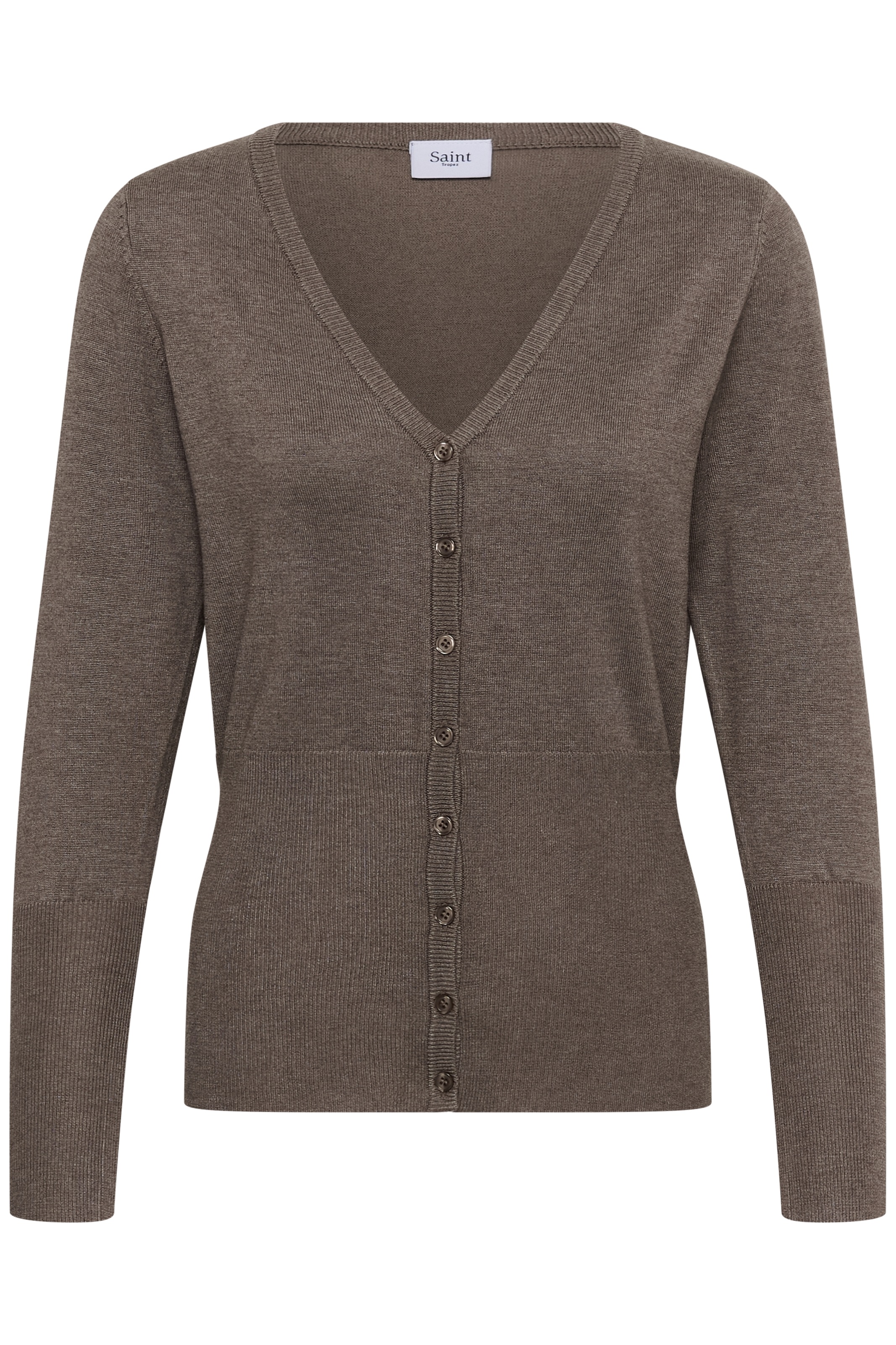 Saint Tropez Strickjacke »MilaSZ Slim Cardigan« Viskosemischung, Fitted