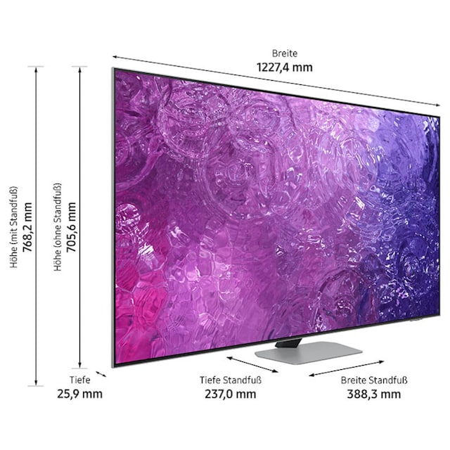 Samsung LED-Fernseher »GQ55QN90CAT«, 138 cm/55 Zoll, 4K Ultra HD, Smart-TV,  Neo Quantum HDR+ (43