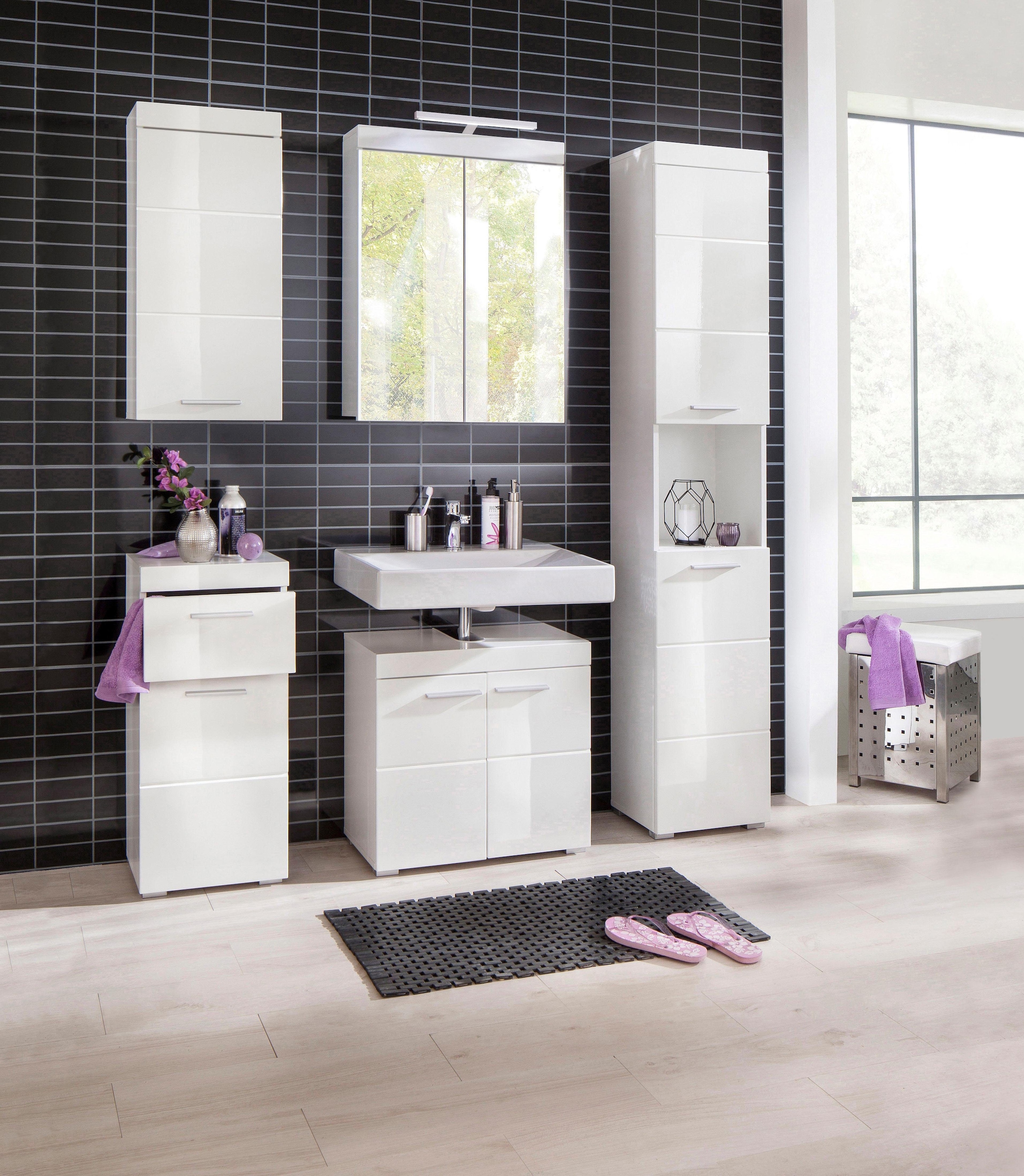 INOSIGN Spiegelschrank »Avena«, Badezimmerschrank wahlweise mit LED-Beleuchtung - (B/T/H) 60/17/77 cm