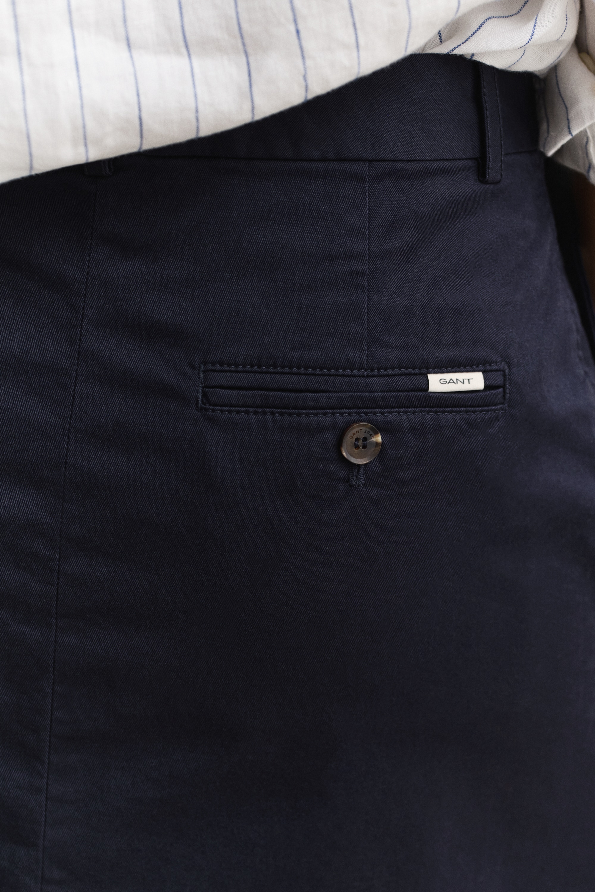 Gant Bleistiftrock »CHINO« Regular fit mit praktischen Taschen