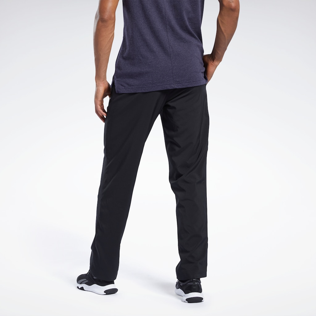 Reebok Sporthose »TRAINING ESSENTIALS WOVEN OPEN HEM PANTS«