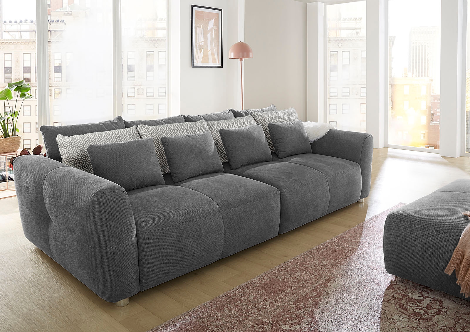 Sitzkomfort mit Jockenhöfer Federkernpolsterung »Gulliver«, für kuscheligen, Gruppe angenehmen Big-Sofa OTTO Online Shop