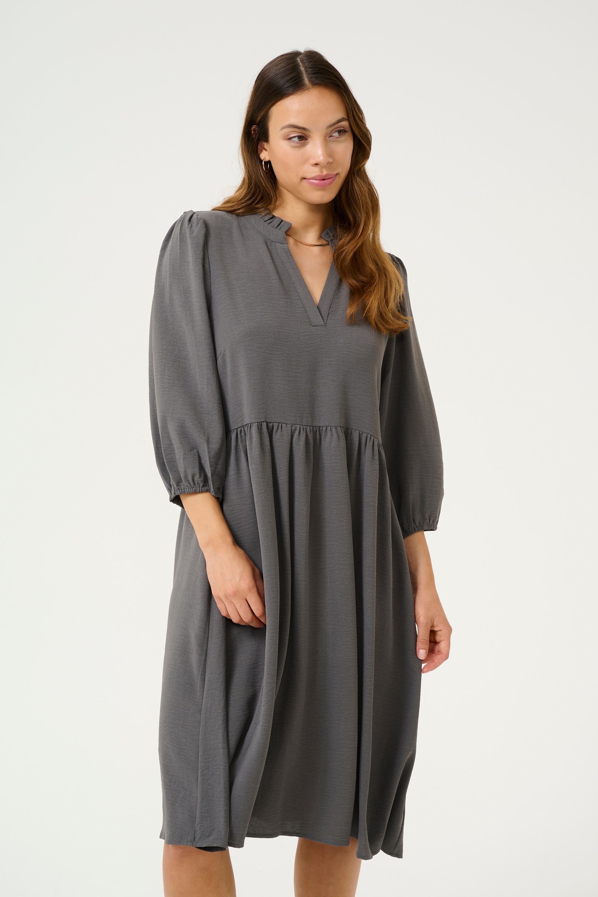 KAFFE Midikleid »Kleid KAedna«