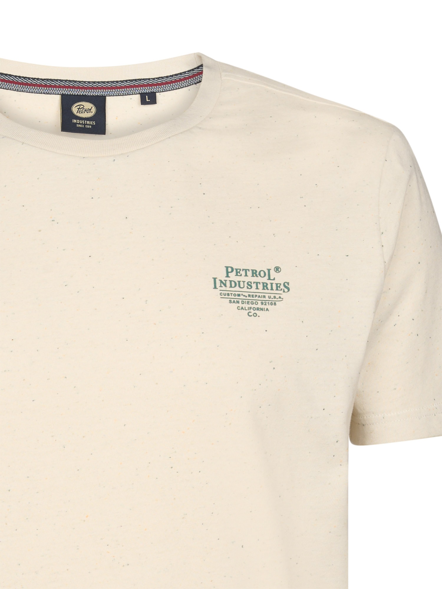 Petrol Industries T-Shirt »Men T-Shirt Claic Print« mit Logo Schriftzug