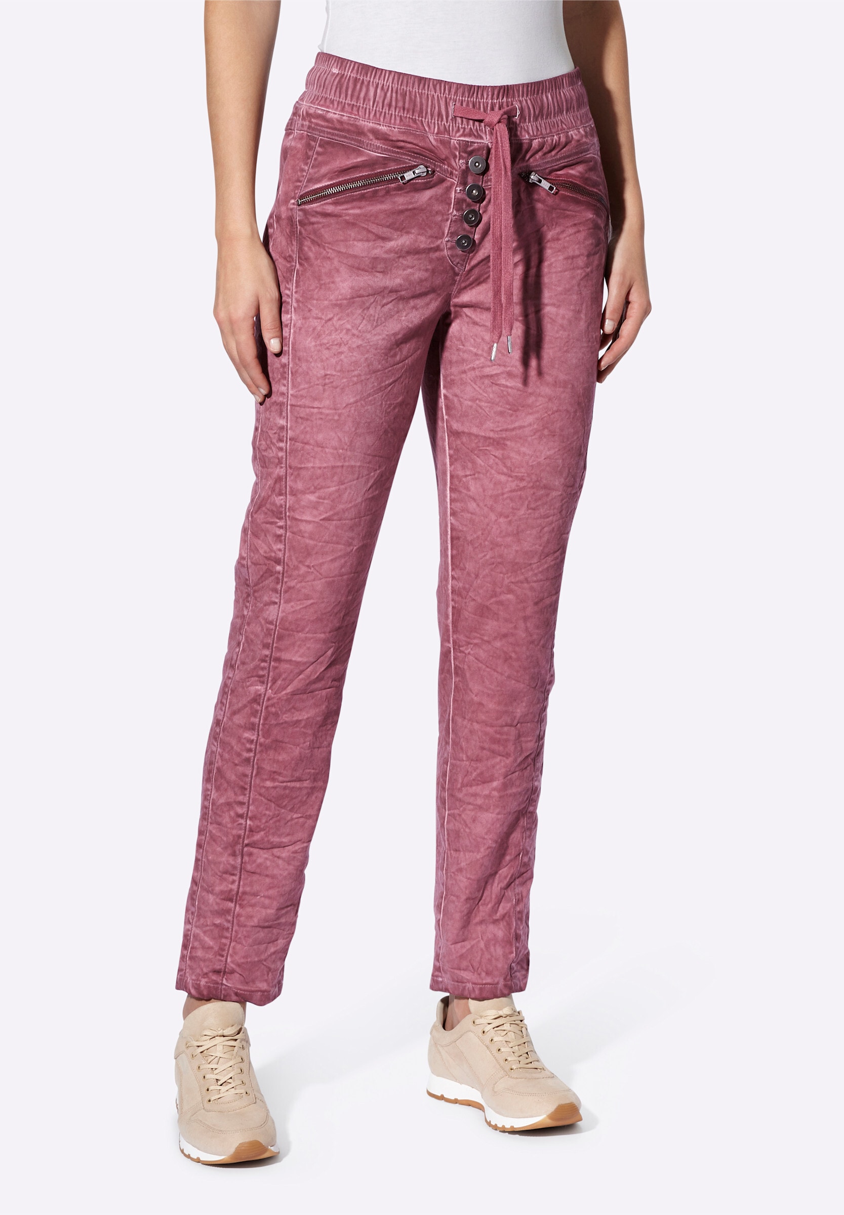 heine Schlupfhose »Hose Schlupfhose aus Crinkle-Ware«