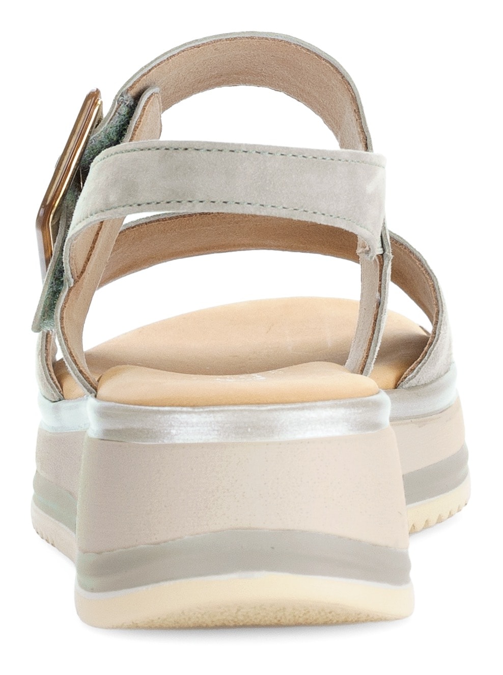 Gabor Plateausandaletten »RHODOS«, Keilabsatz, Sommerschuh in bequemer Schuhweite G (= weit)
