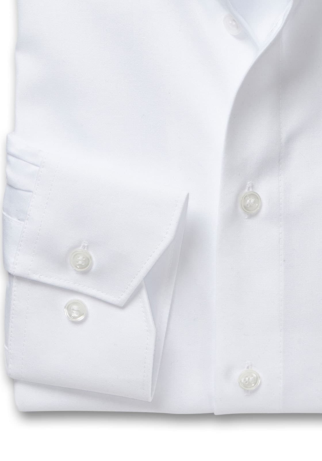 MARVELIS Langarmhemd modern fit, verlängerter Arm, Businesshemd, New-Kentkragen