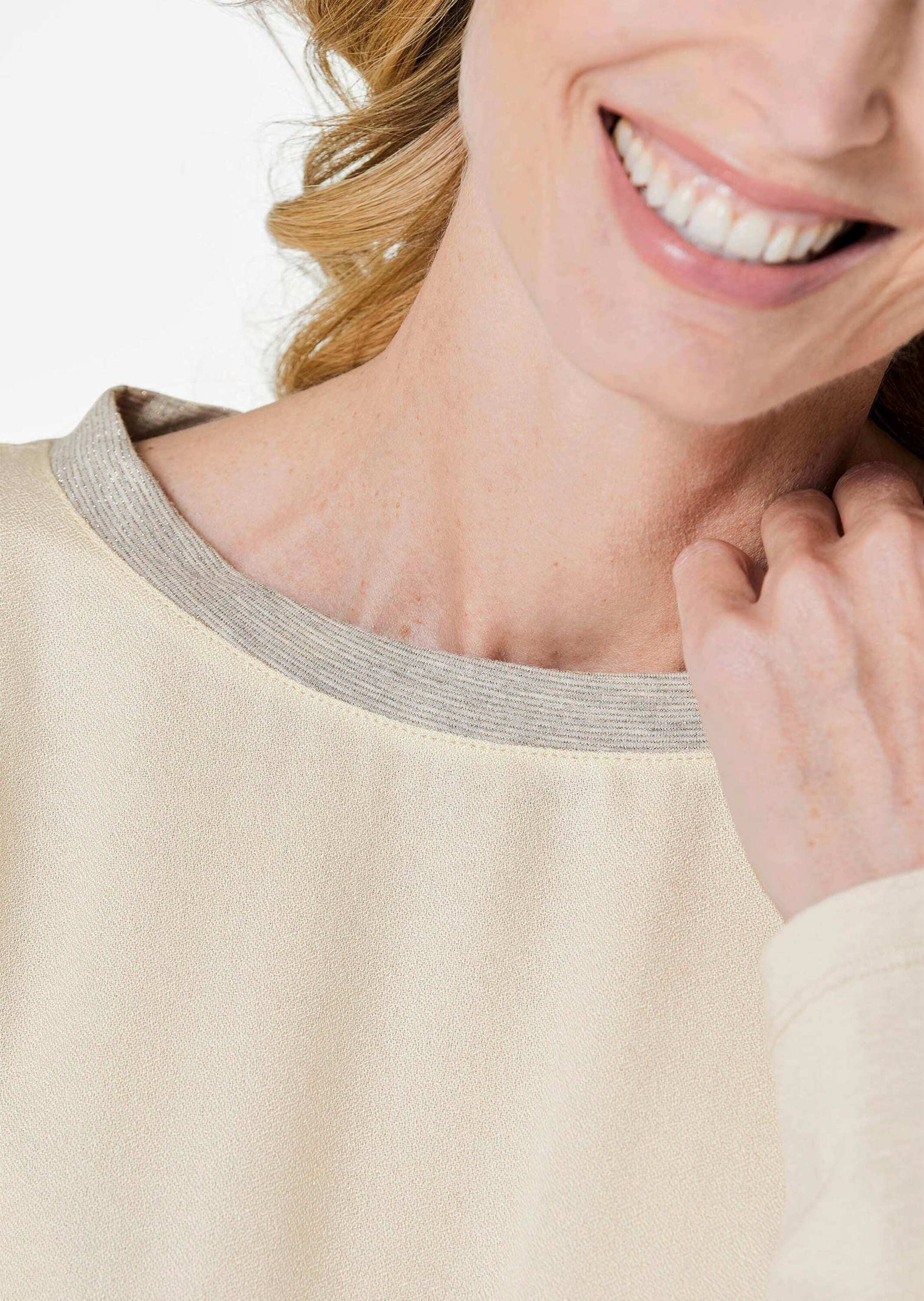 GOLDNER Kurzarmbluse »Blusenshirt«