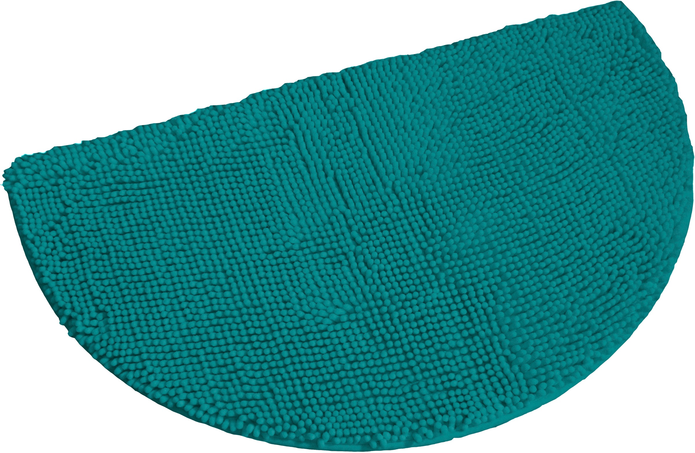 KiNZLER Badematte »Chenille«, rutschhemmend beschichtet, fußbodenheizungsgeeignet, Badteppich, Uni Farben, weich, als rechteckig, rund & Set erhältlich
