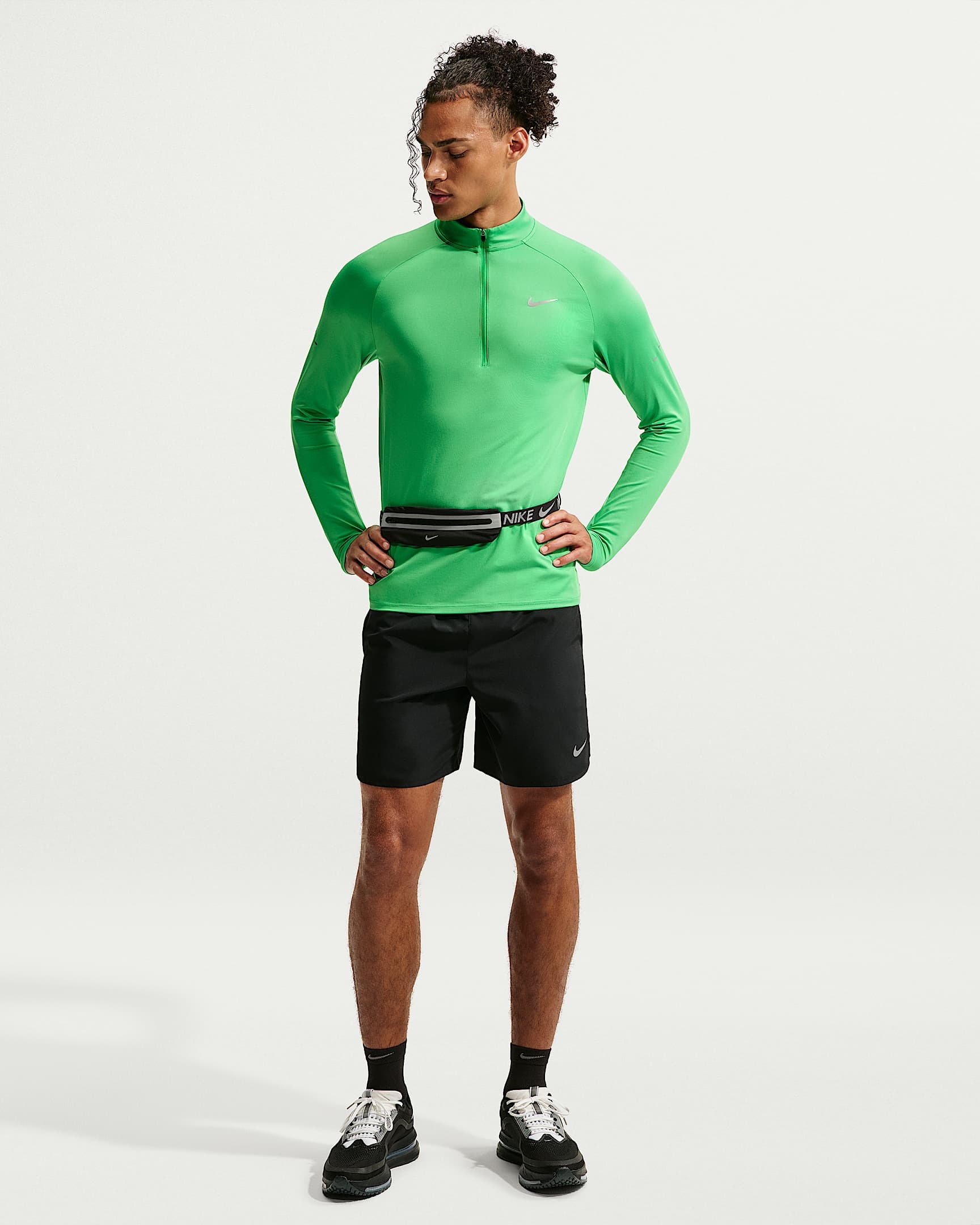 Nike Laufshirt »M NK DF STRIDE HZ MIDLAYER« leichtes Midlayer-Oberteil, atmungsaktives Material, schnell trocknend