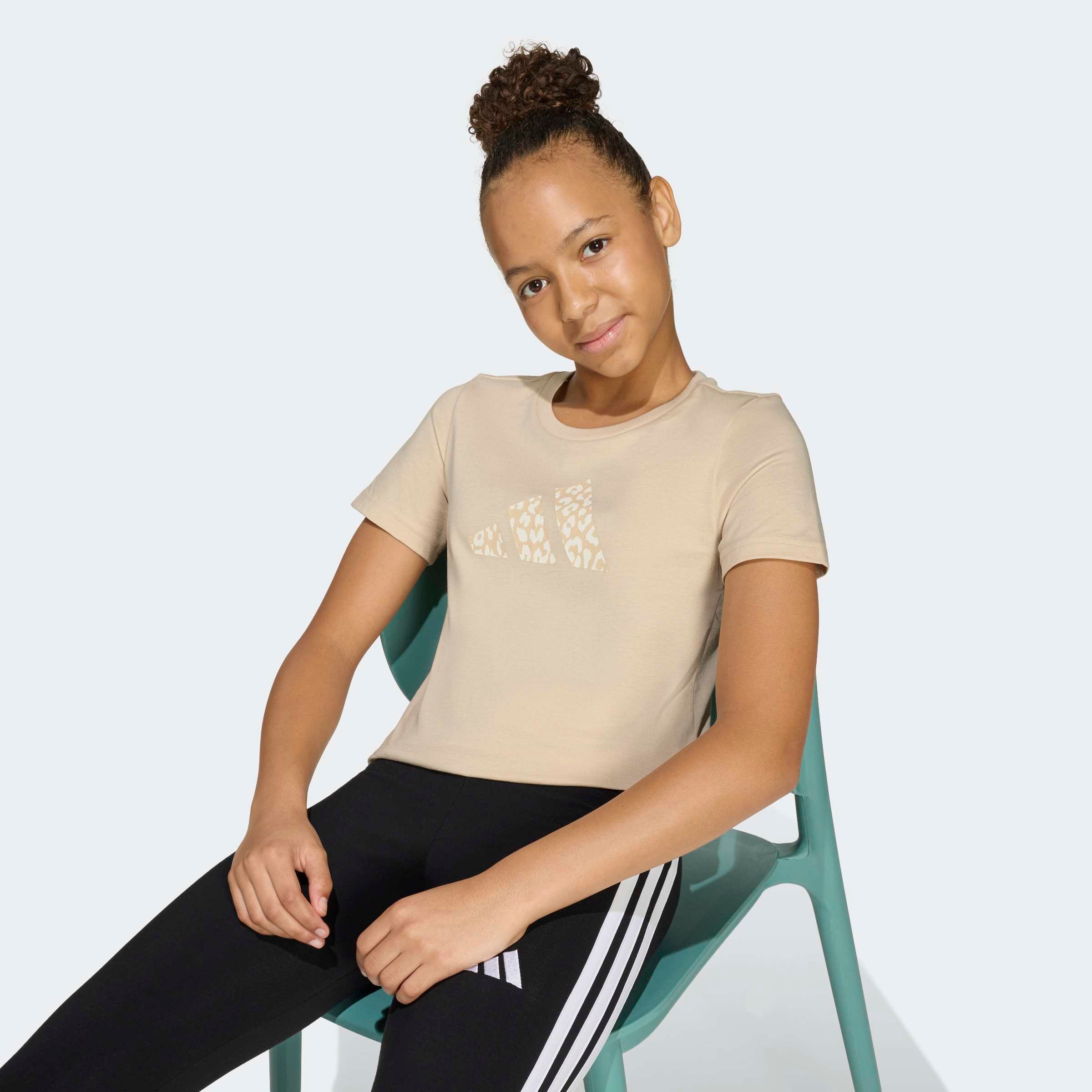 adidas Sportswear T-Shirt »JUNIOR GIRLS ANIMAL PRINT GRAPHIC«
