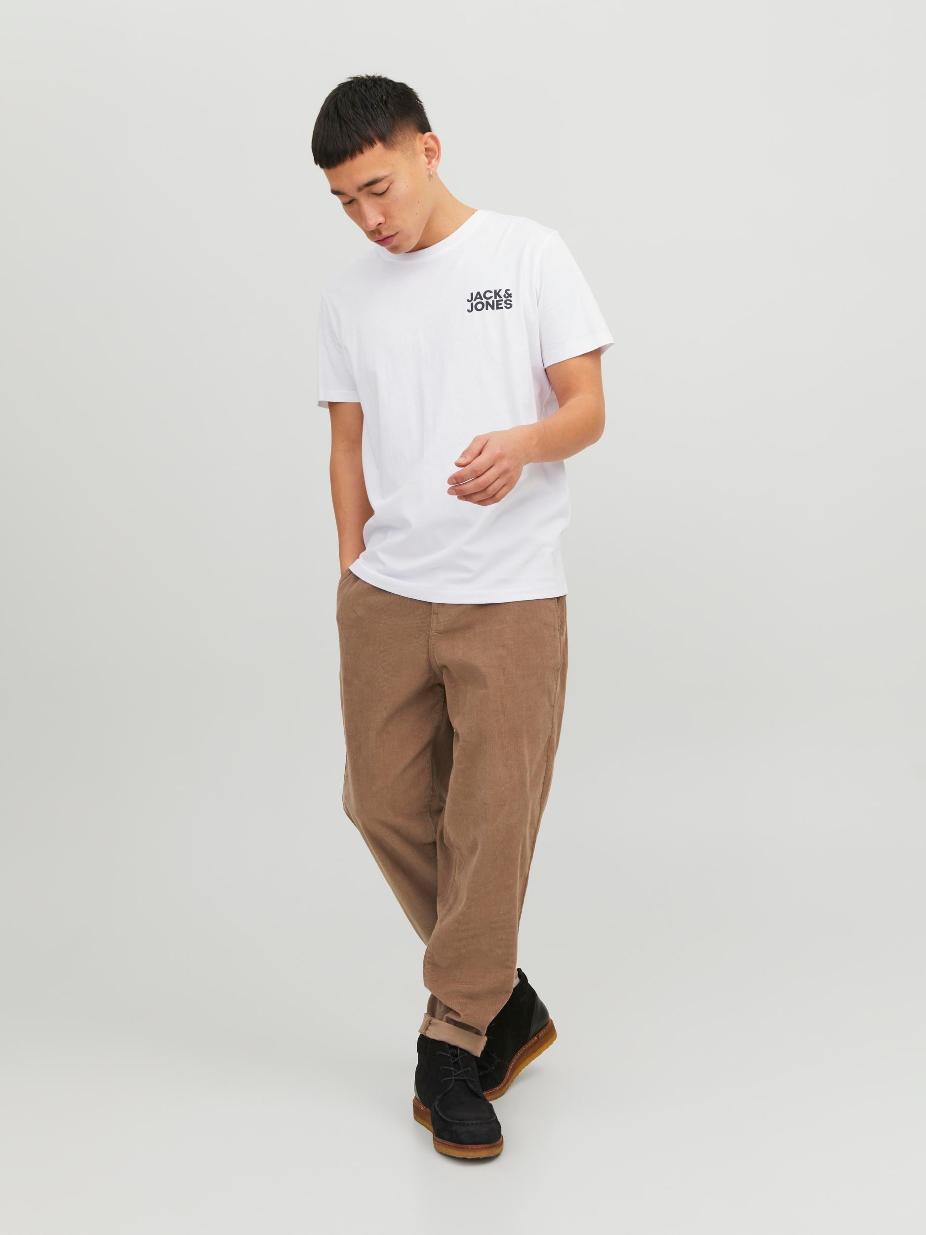 Jack & Jones Rundhalsshirt »JJECORP LOGO TEE SS«, mit Logo Print