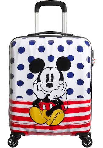 American Tourister® Hartschalen-Trolley »Disney Legends, Mickey Blue Dots, 55 cm«, 4... kaufen