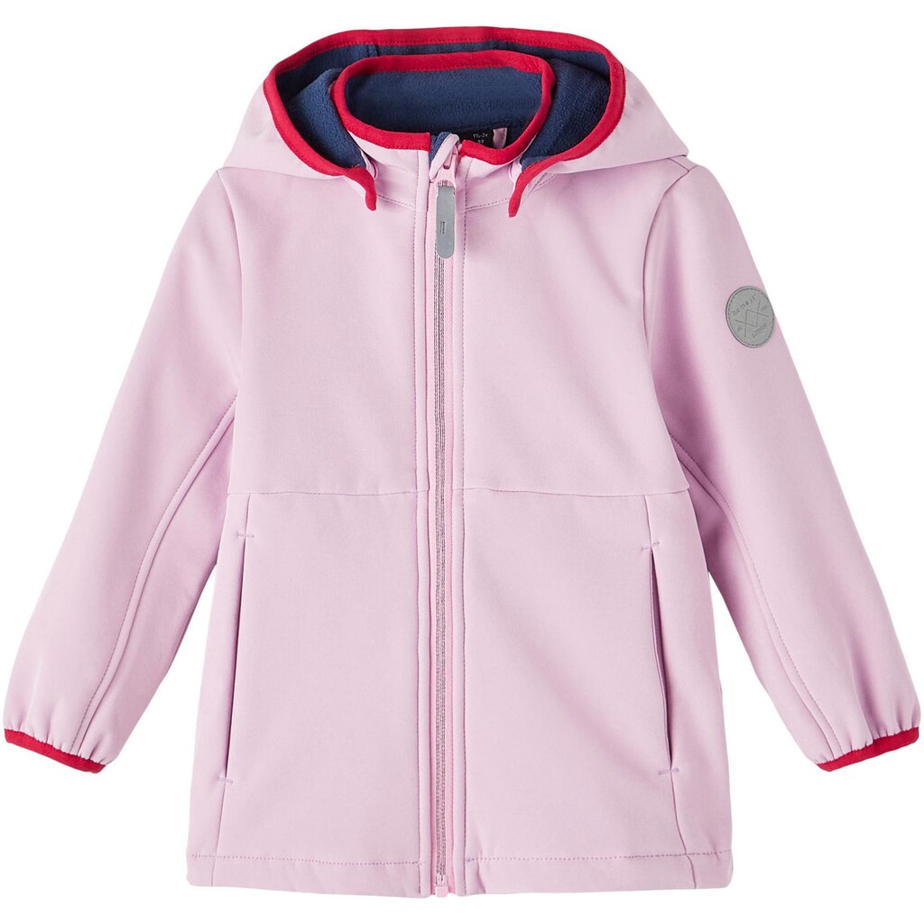 Name It Softshelljacke »NMFMALTA SOFTSHELL JACKET 2FO NOOS«, mit Kapuze