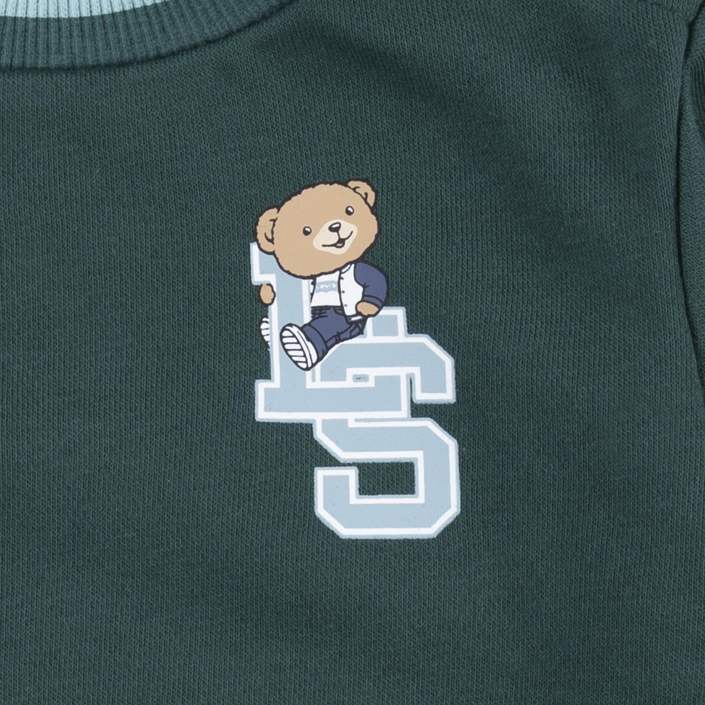 Levi's® Kids Sweatshirt »LVB VARSITY LEVI TIPPED CREW«, mit Bärchenprint, for Boys