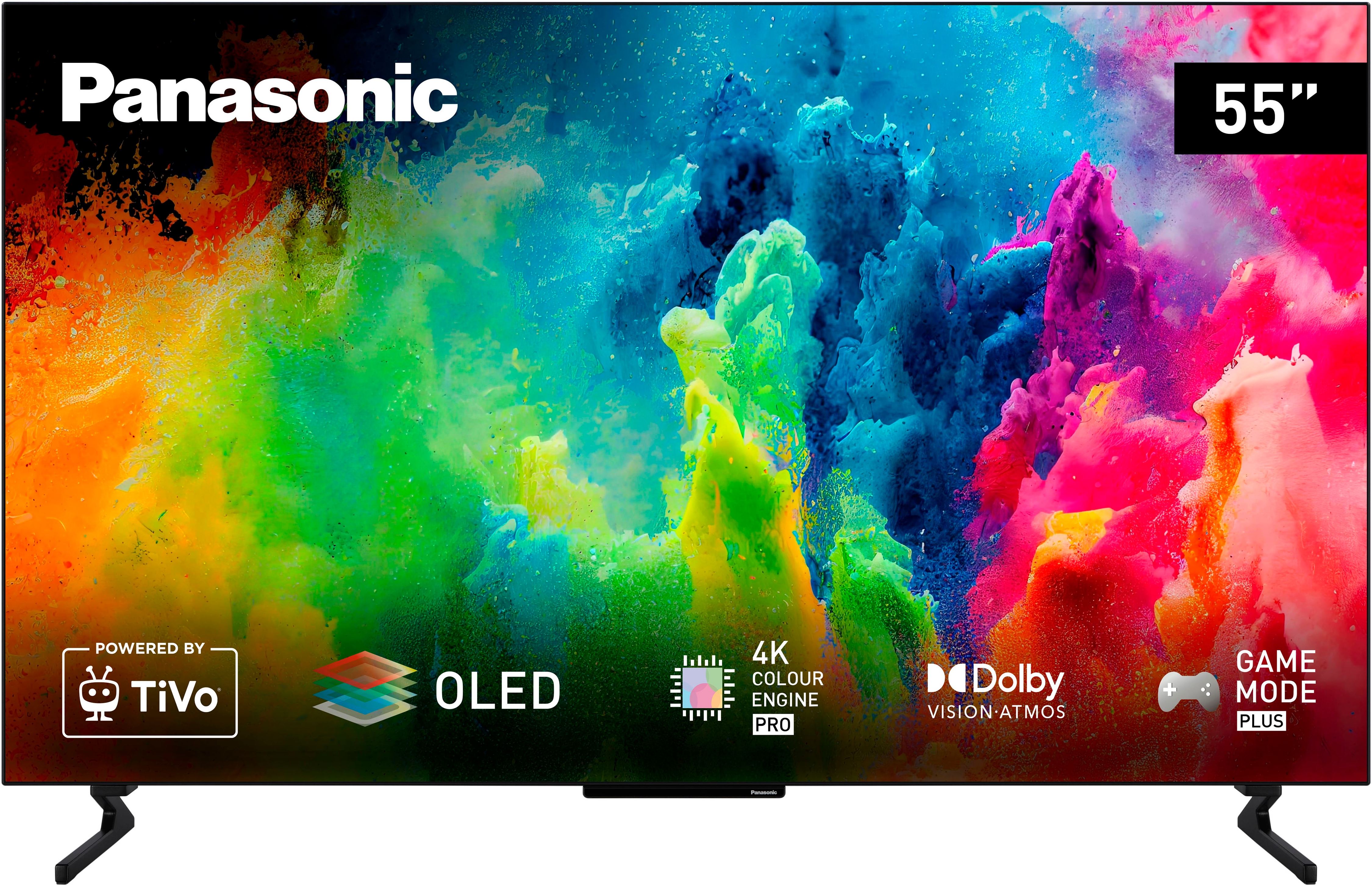 Panasonic OLED-Fernseher »TB-55Z60AEG« 139 cm/55 ′′ Smart-TV in schwarz, Größe 55 ′′
