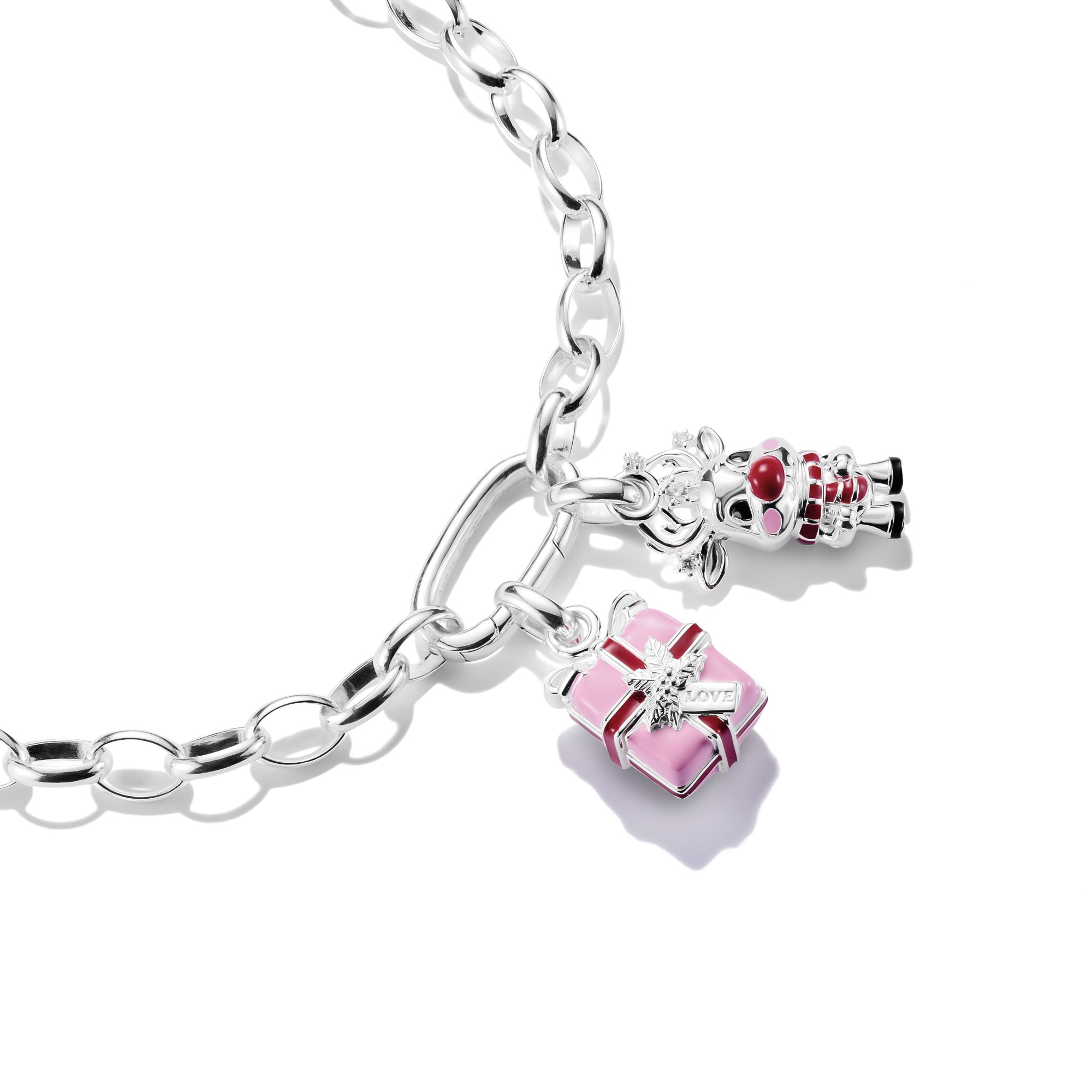 THOMAS SABO Charm-Einhänger »Charm Rentier - Connect« mit Zirkonia (synth.)