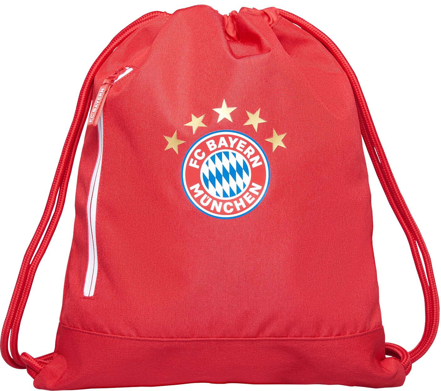 FC Bayern München | bestellen Raten Bayern auf Sportbeutel Turnbeutel 5 »FC Logo OTTO Material PET Aus recyceltem rot«, Sterne