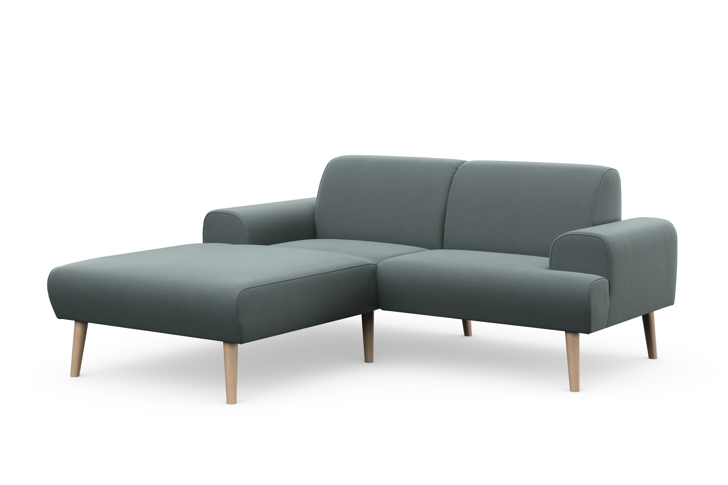 andas Ecksofa »Swift Scandic Design, komfortabler Federkern, Breite 192cm, L-Form«, Federkern-Polsterung, B/T/H: 192/83/176 cm