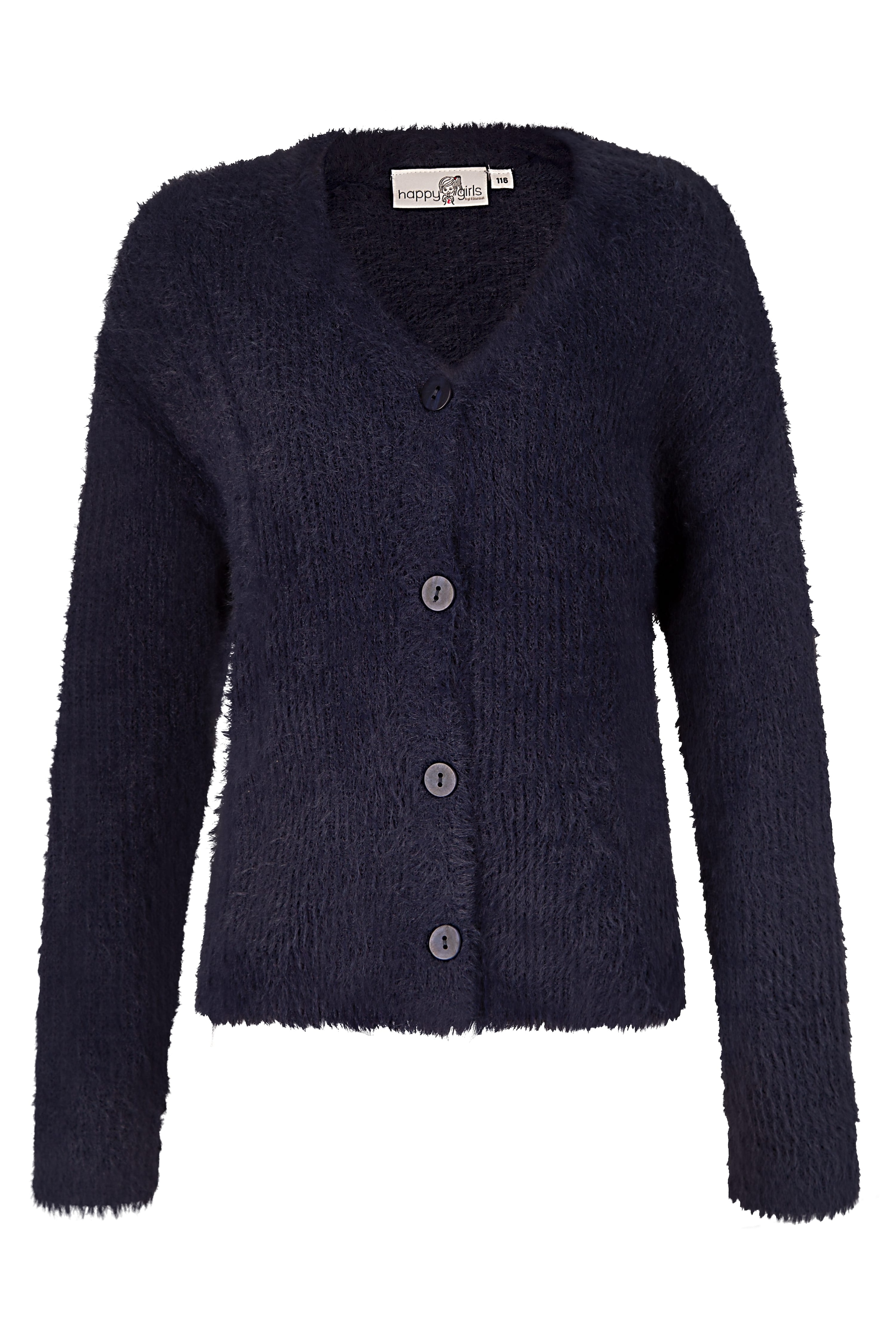 happy girls Strickjacke in kuscheliger Bouclé-Optik
