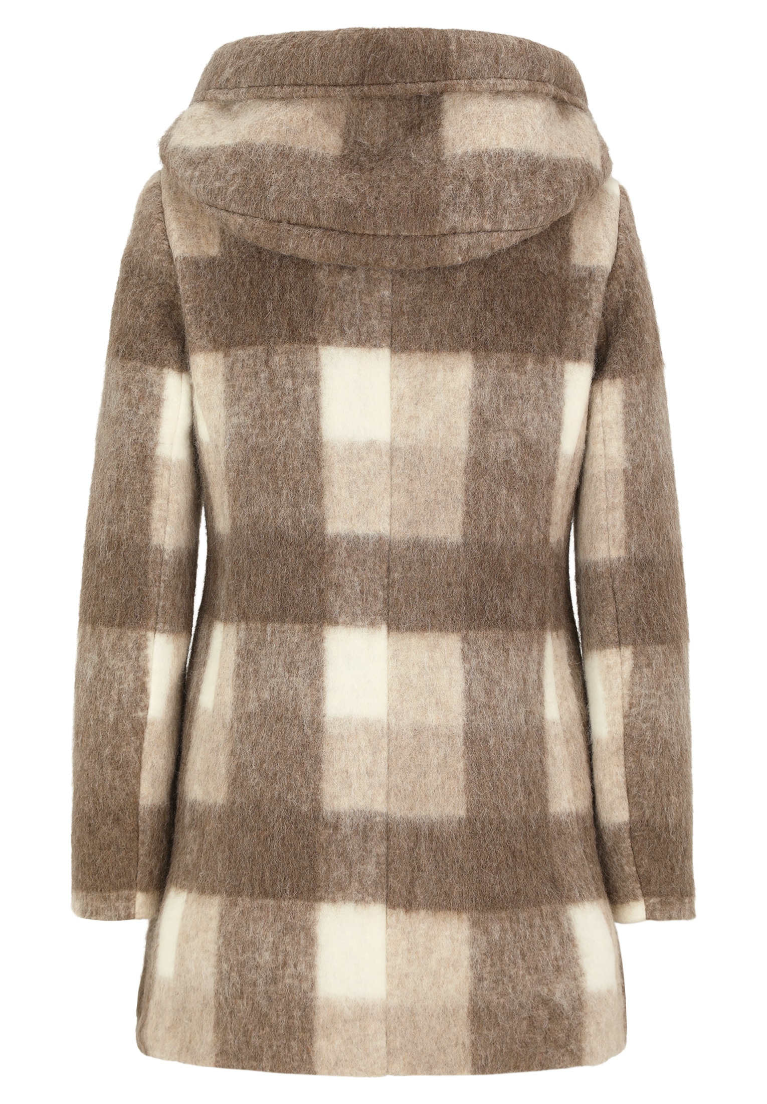 Amber & June Kurzjacke »Kurzmantel mit Kapuze«