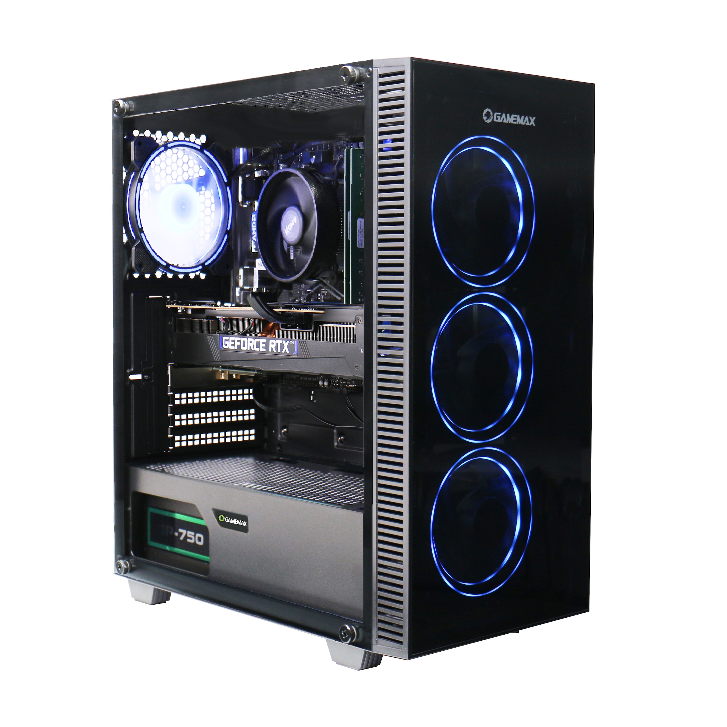 GAMEMAX Gaming-PC »Draco XD 7443«, Windows 11, DDR5 RAM