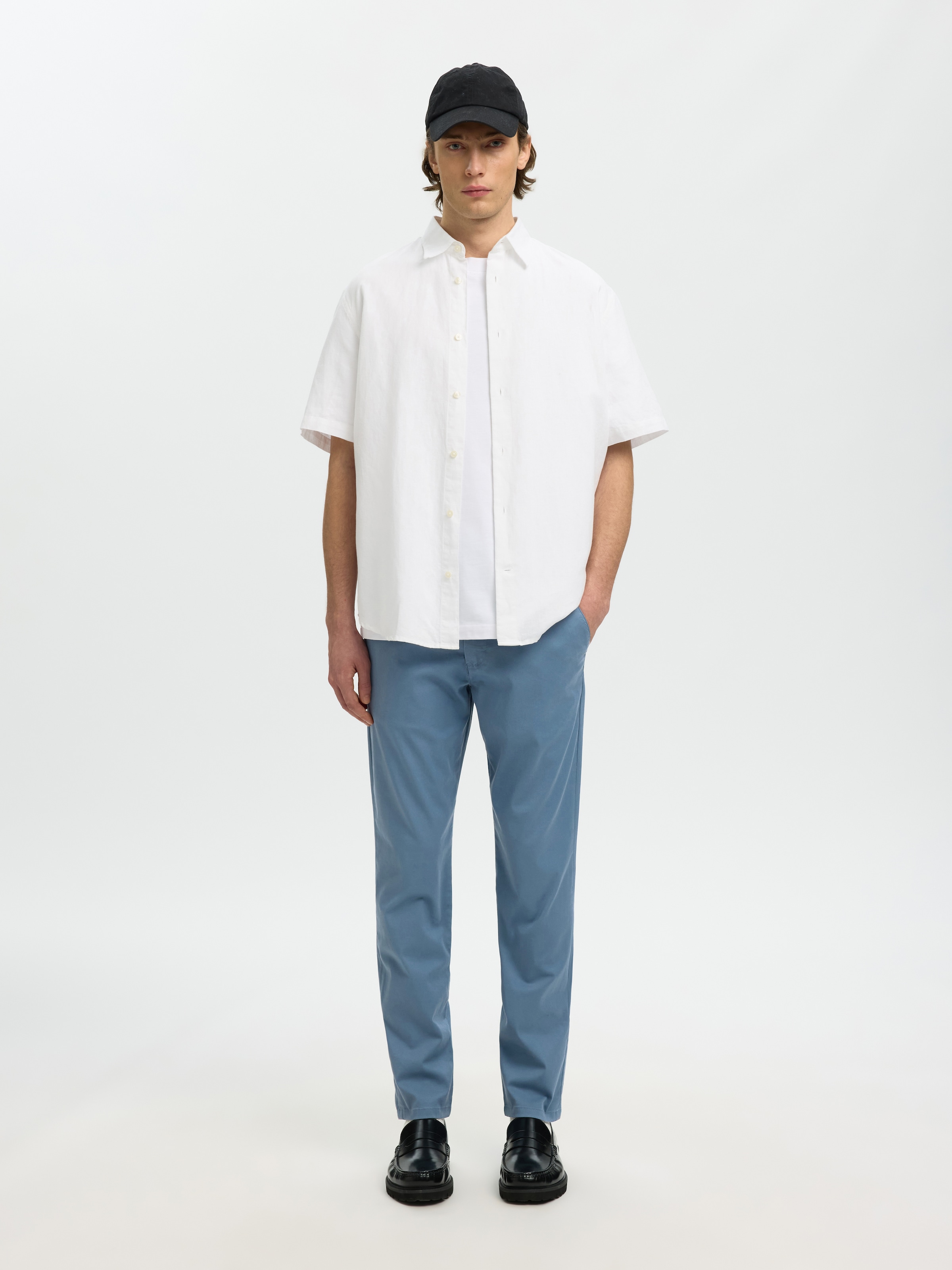 SELECTED Chinos »SLH175-SLIM NEW MILES FLEX PANT NOOS«  Baumwollmischung, slim fitslim fit
