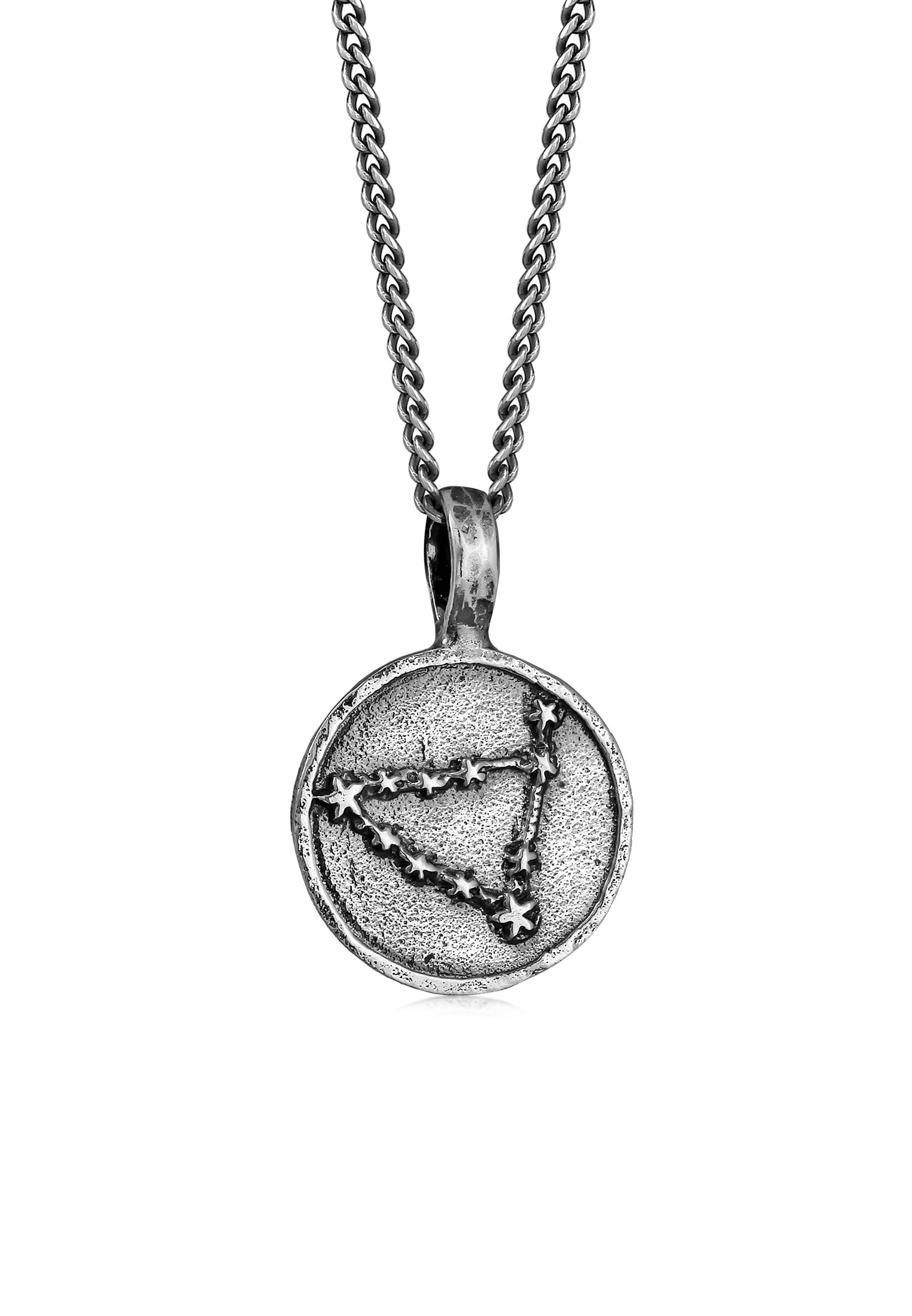 HAZE & GLORY Kette mit Anhänger »Halskette Sternzeichen Sternbild Steinbock 925 Silber«