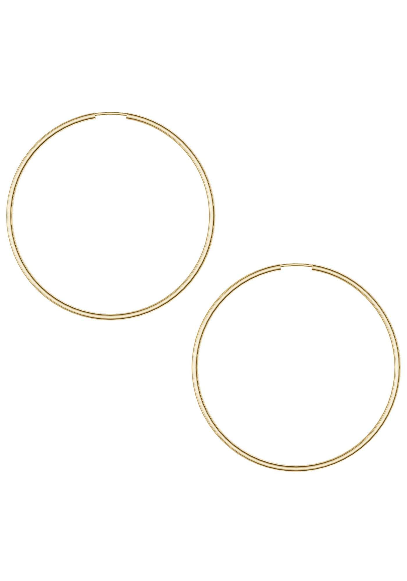 Firetti Paar Creolen »Schmuck Geschenk Silber 925 2,0 mm breit«, Made in Germany