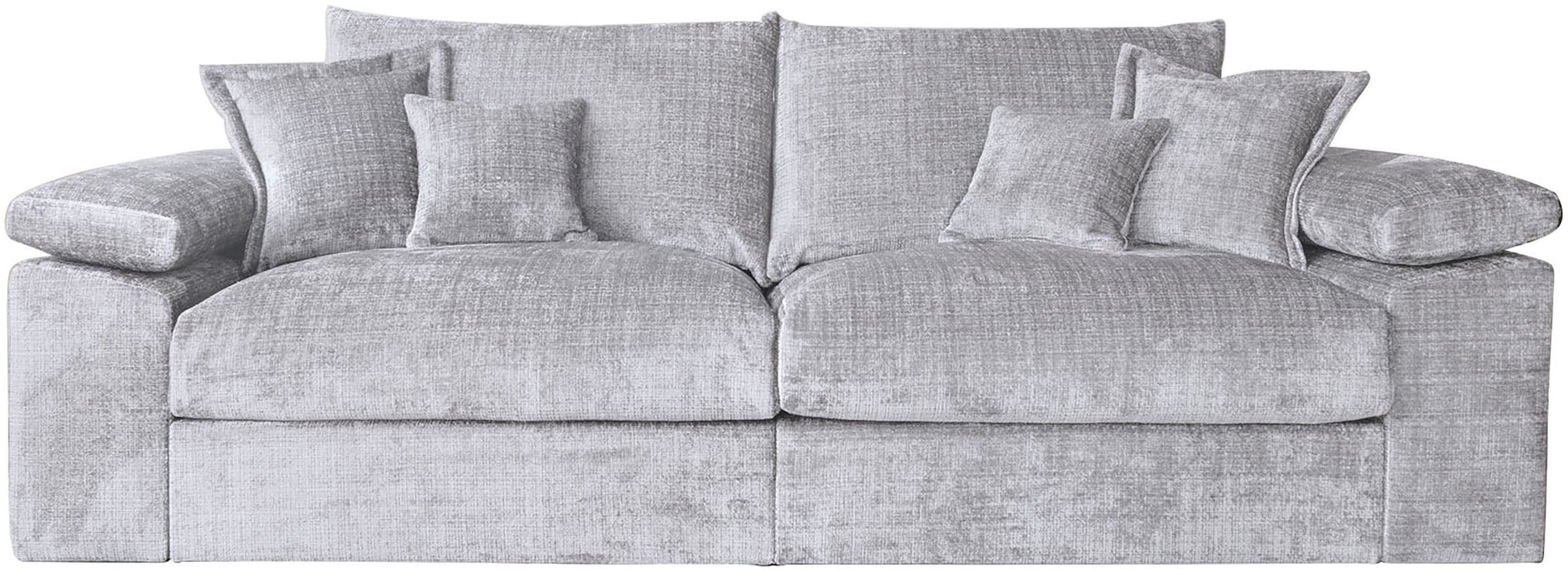 Home affaire Big-Sofa »Soft&Cosy XL - Breite 246 cm«, Mega-Sofa, Cord oder Chenille-Struktur, Federkern-Polsterung