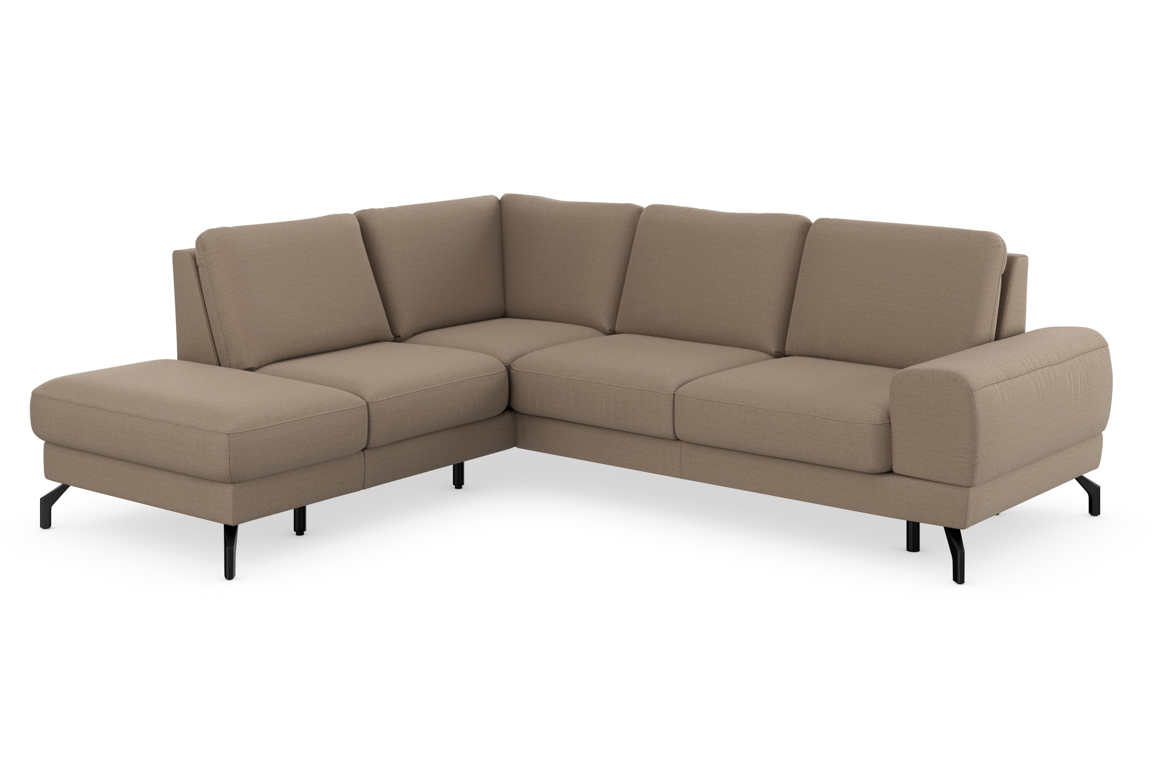 sit&more Ecksofa »Cinturo L-Form« inklusive Sitztiefenverstellung und Federkern, Sitzhöhe 45 cm