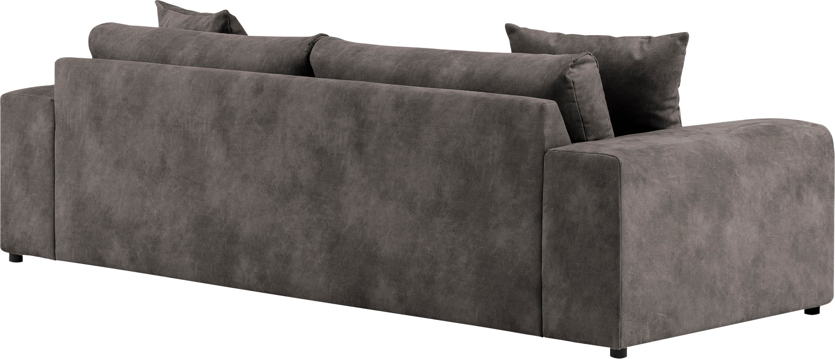 andas 3-Sitzer »SLEETLAND XXL in Samtvelours oder Vintage-Leder-Optik«, besonders groß und bequem
