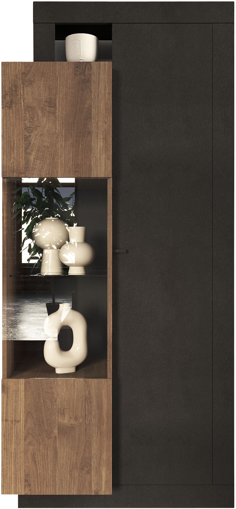 INOSIGN Vitrine »Freedom«, Breite 87 cm mit 2 Türen, Höhe 188 cm