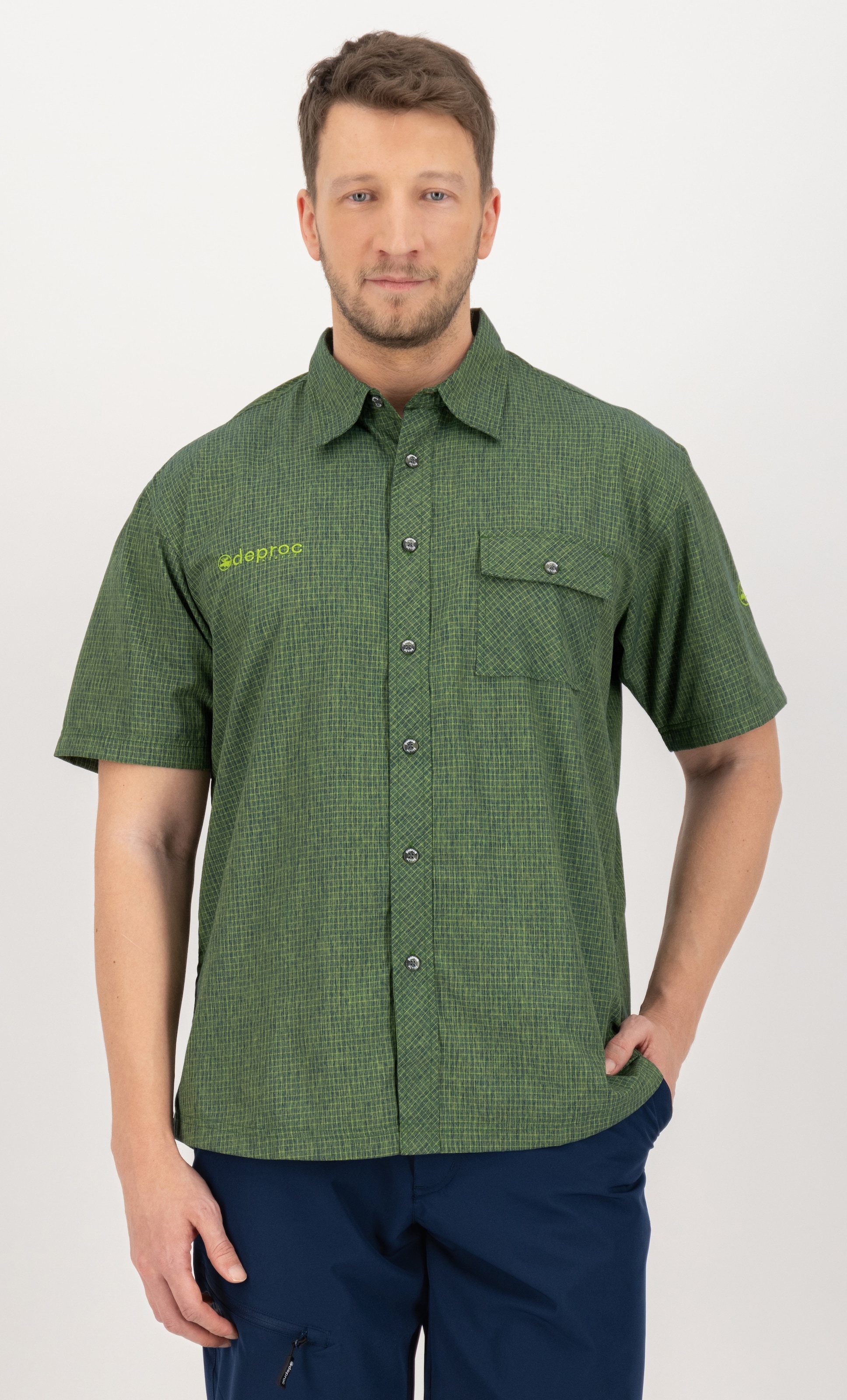 DEPROC Active Outdoorhemd »COPPER II NEW Men« auch in Großen Größen erhältlich