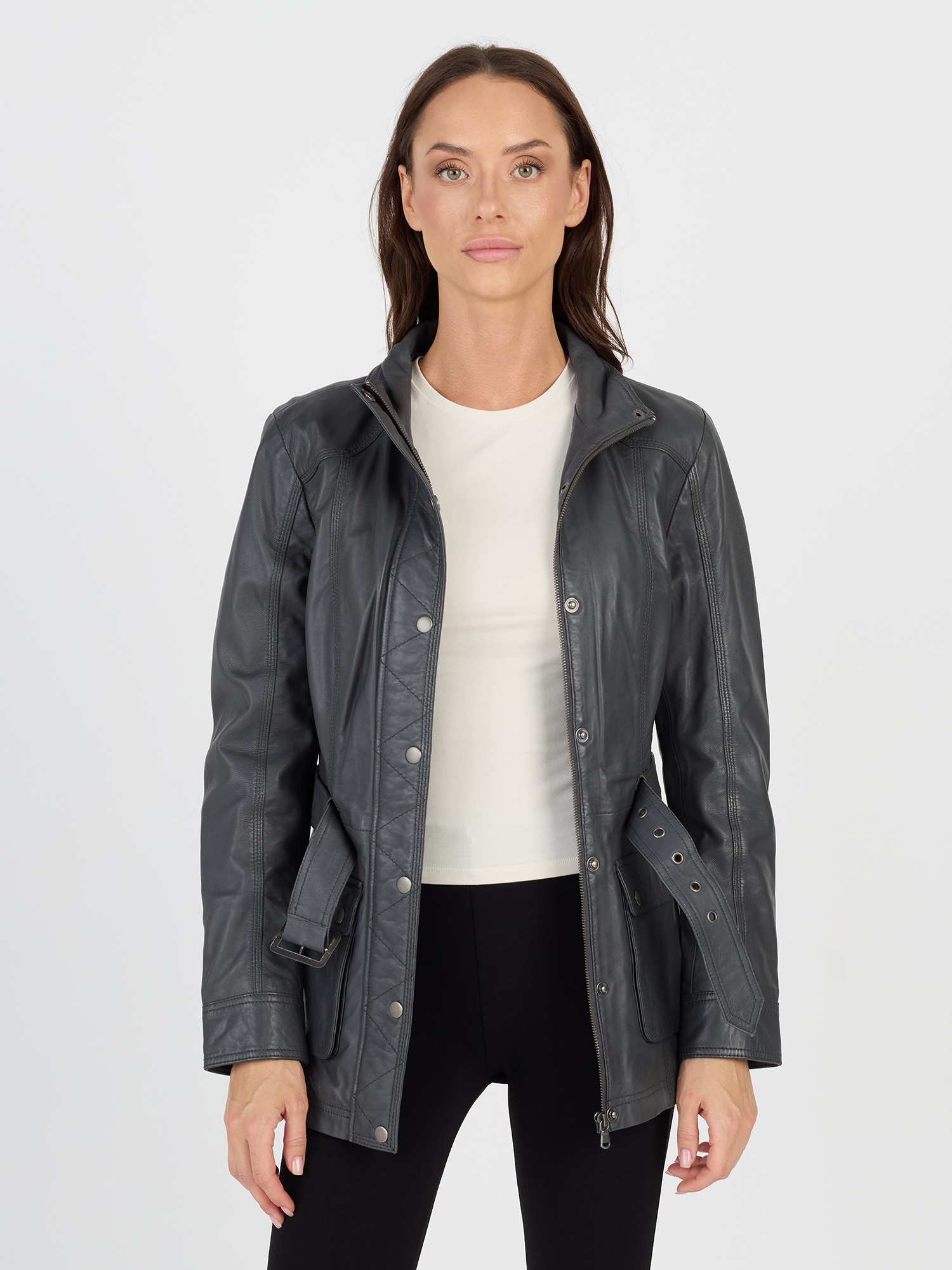 JCC Bikerjacke »Lederjacke R6382«