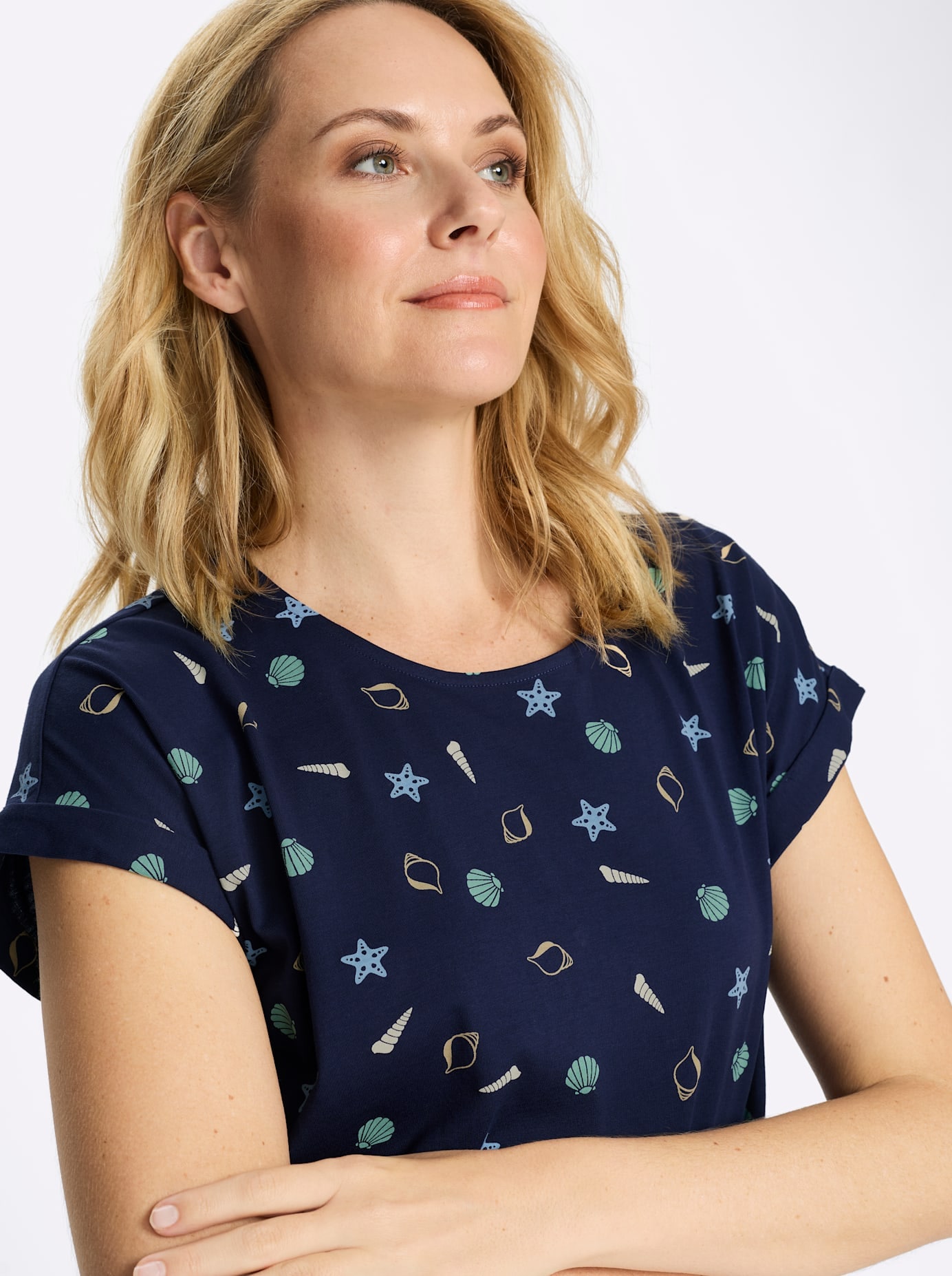 Classic Basics Rundhalsshirt »Rundhals-Shirt« 1