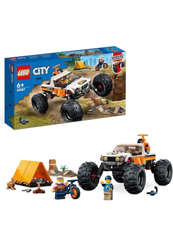 Konstruktionsspielsteine »Offroad Abenteuer (60387), LEGO® City«, (252 St.)