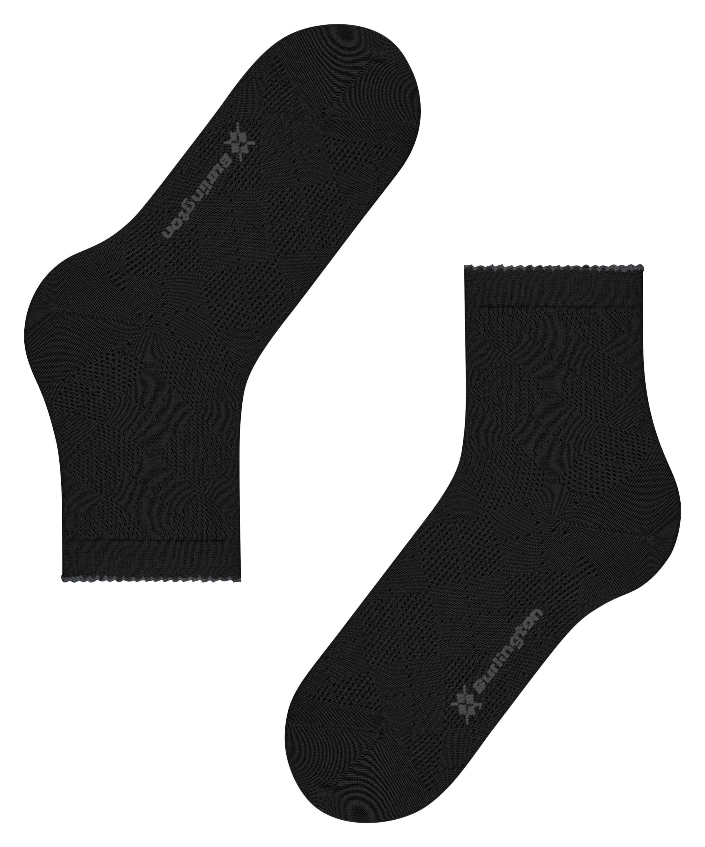 Burlington Kurzsocken »Chelsea« Einheitsgröße 36-41, elegante Ajour-Musterung