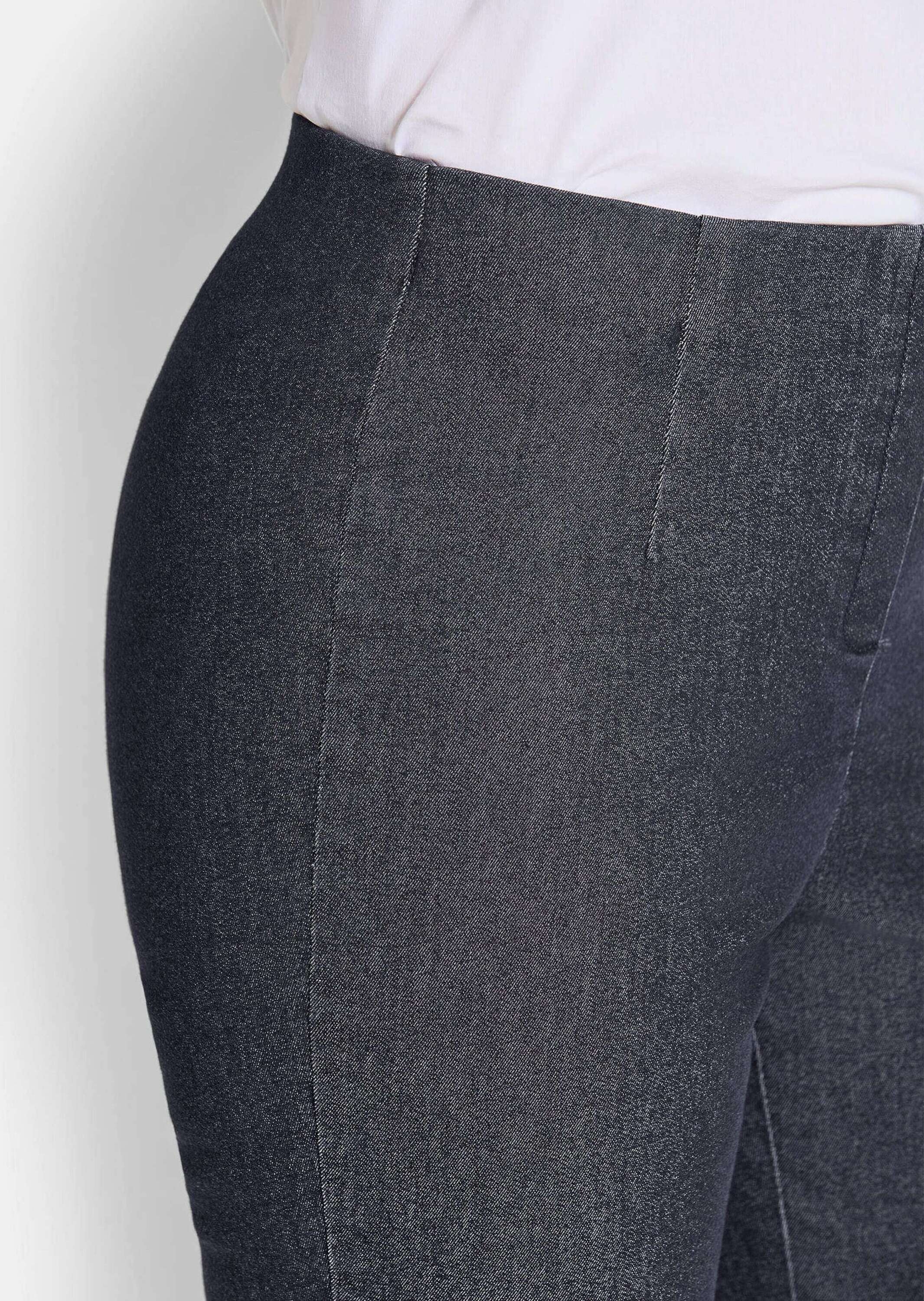 GOLDNER Chinohose »Bengalinhose LOUISA in Denim-Optik«