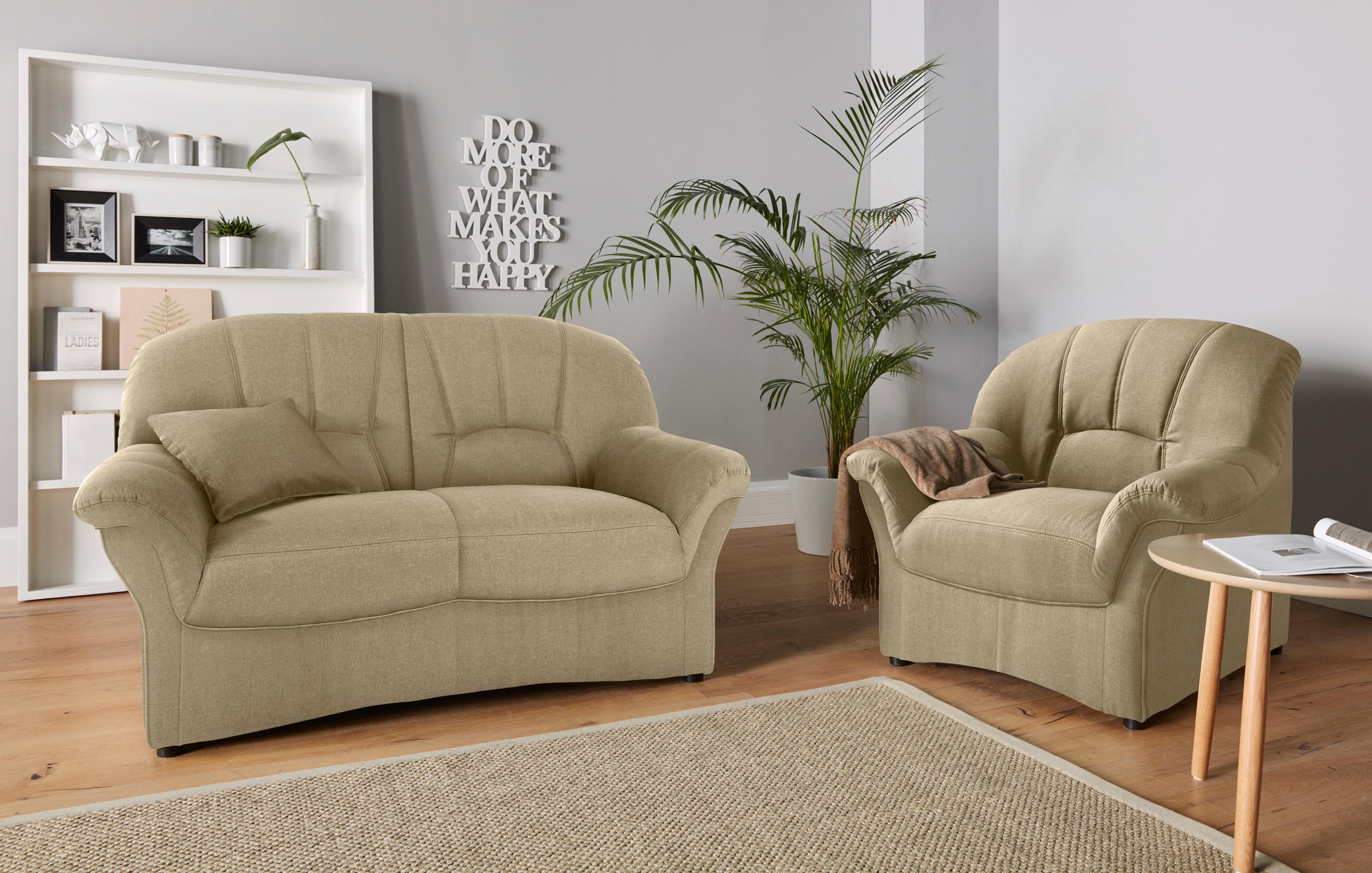 DOMO collection Sessel »Bahia«, inklusive Federkern