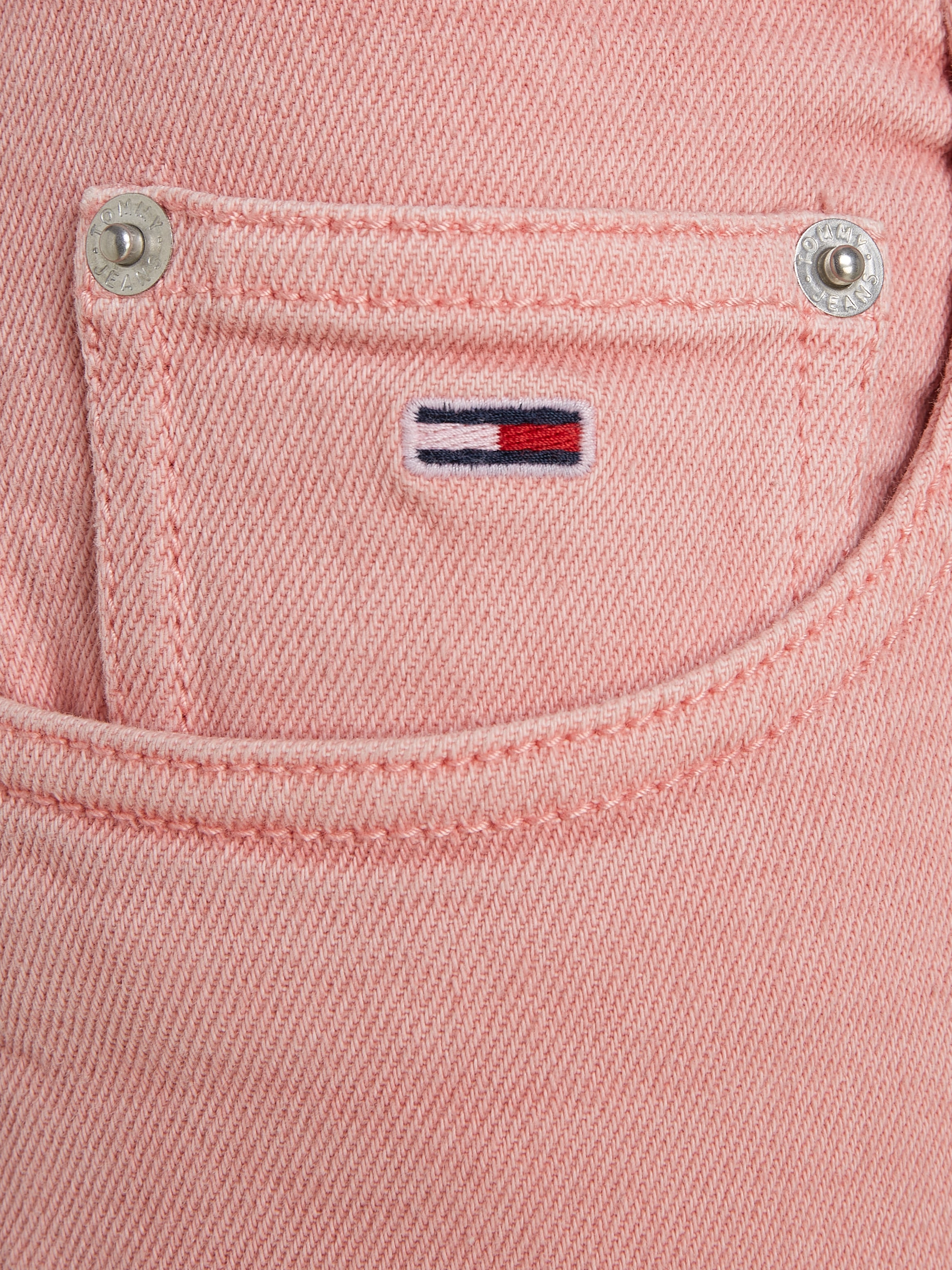 Tommy Jeans Webhose »TJW MOM SLIM UH GD«, mit Logostickerei