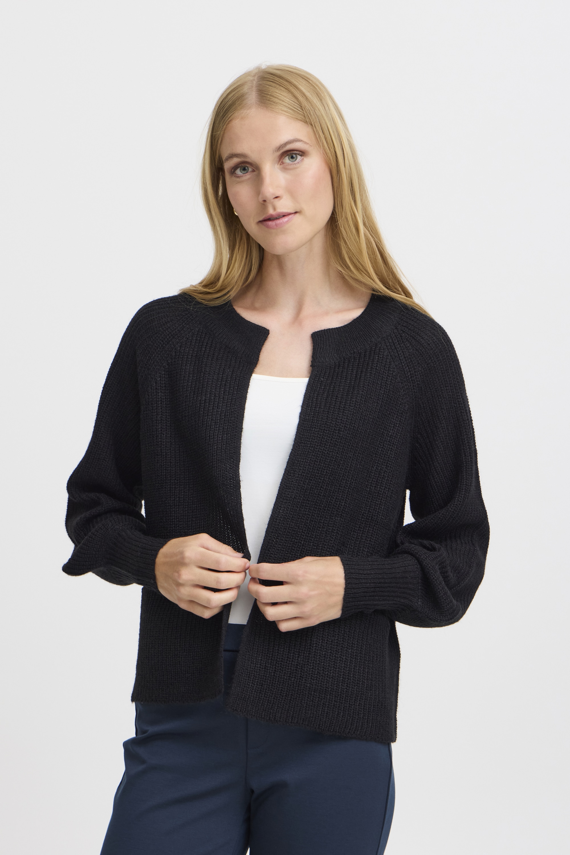 fransa Strickpullover »Strickpullover FRERETTA CAR 4«