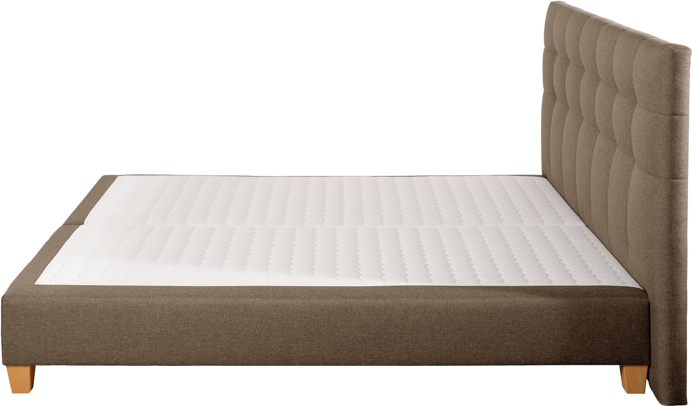 Home affaire Boxspringbett »Moulay«, inkl. Topper, in Überlänge 220 cm, 3 Härtegrade, auch in H4