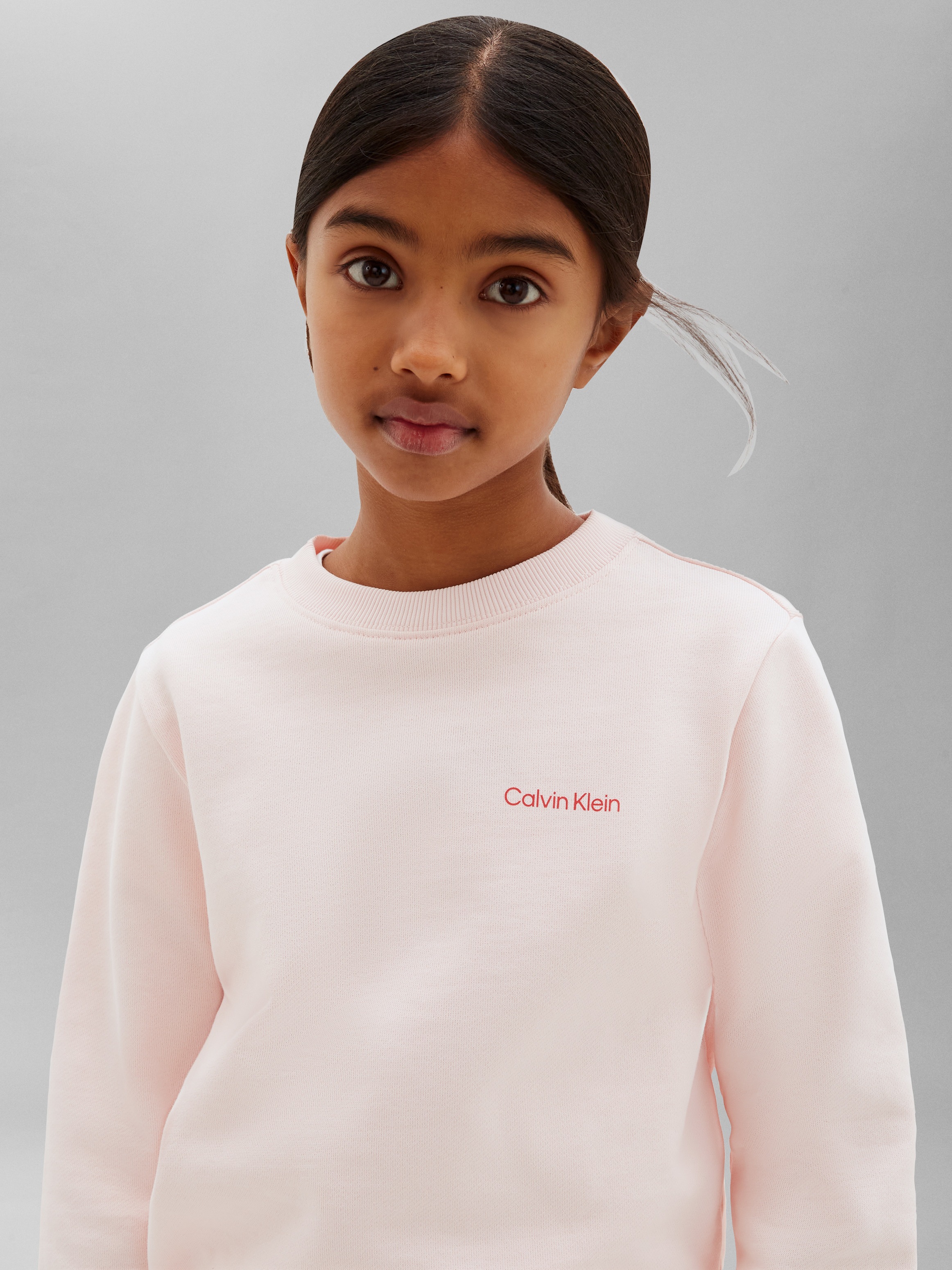 Calvin Klein Jeans Sweatshirt »SMALL CHEST LOGO REGULAR«, Regular fit, Logoschriftzug
